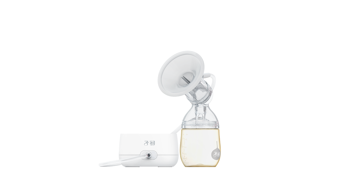 Breast pump, air pump, mother and baby products, milk bottle, silica gel, mother and baby，