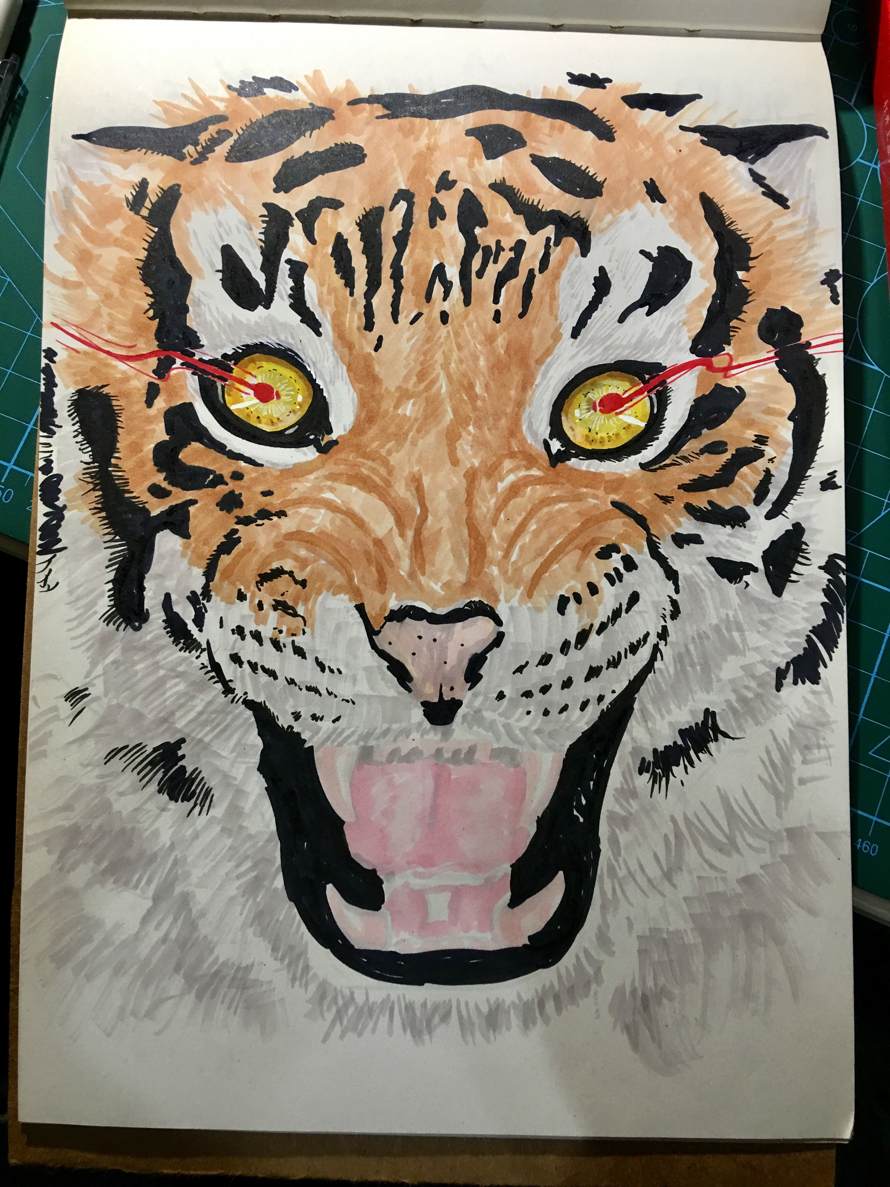 Teng Yilin，Designer's hand-painted book，Illustration，Pursue dream Jiangnan Design Postgraduate Entrance Examination，