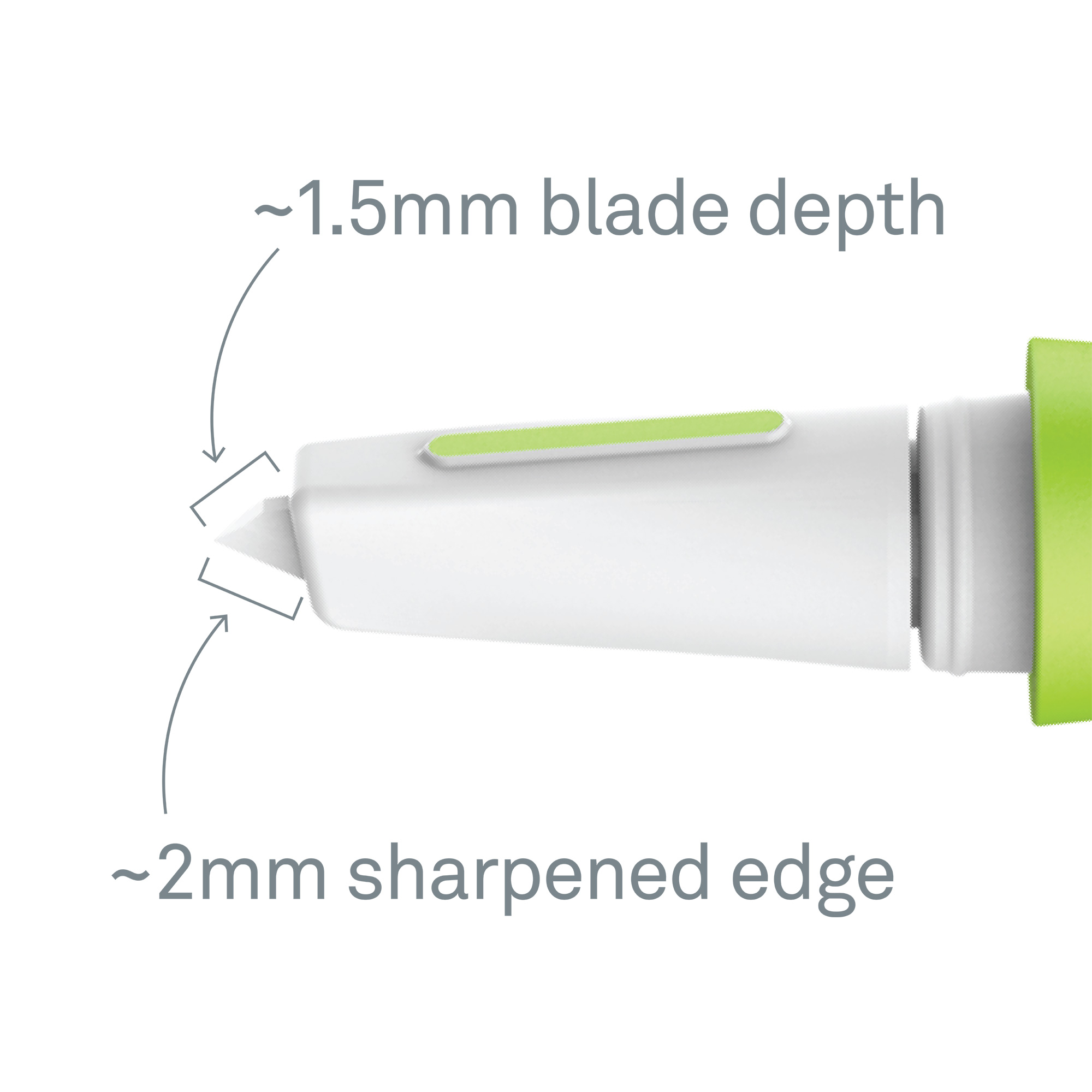 Slice ceramic safety tool，
