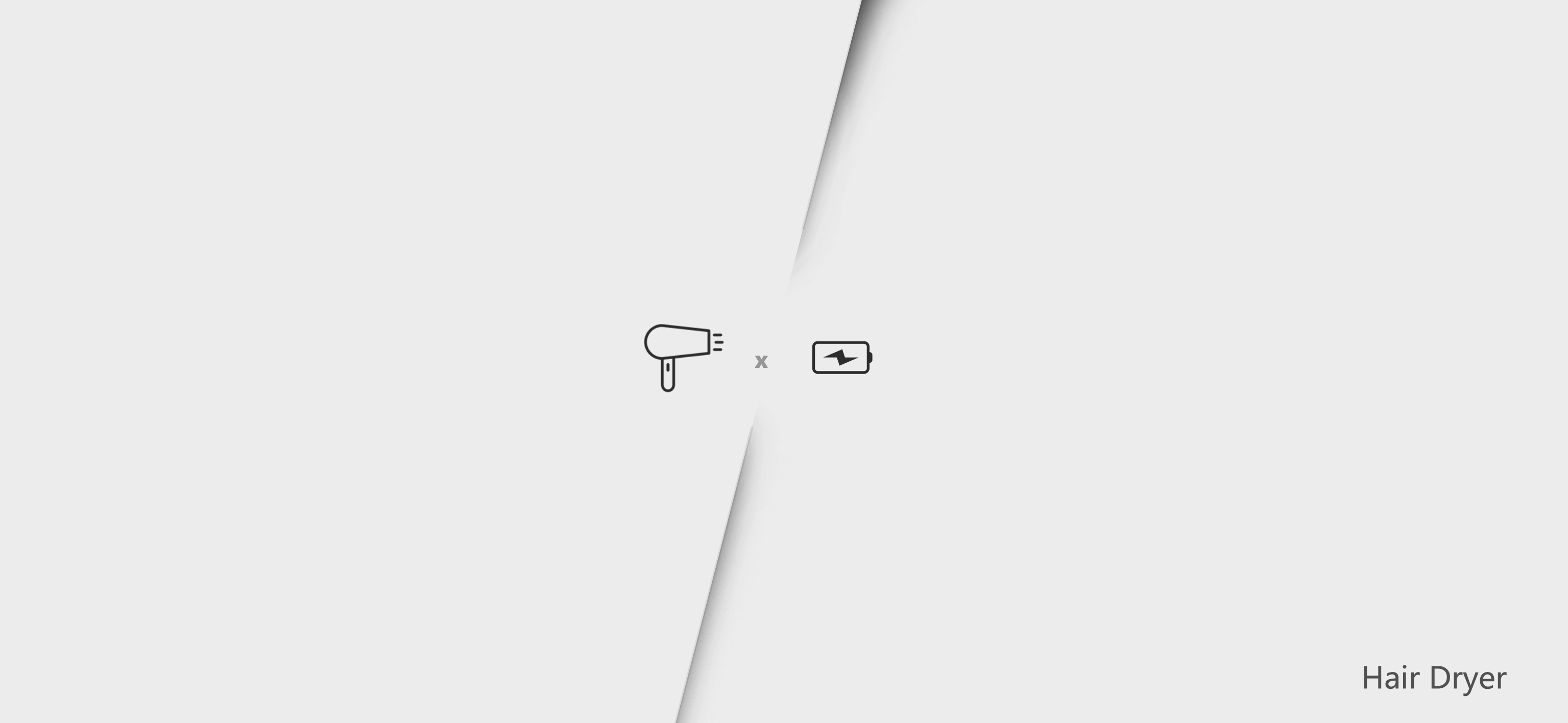 Small，hair drier，Simplicity，