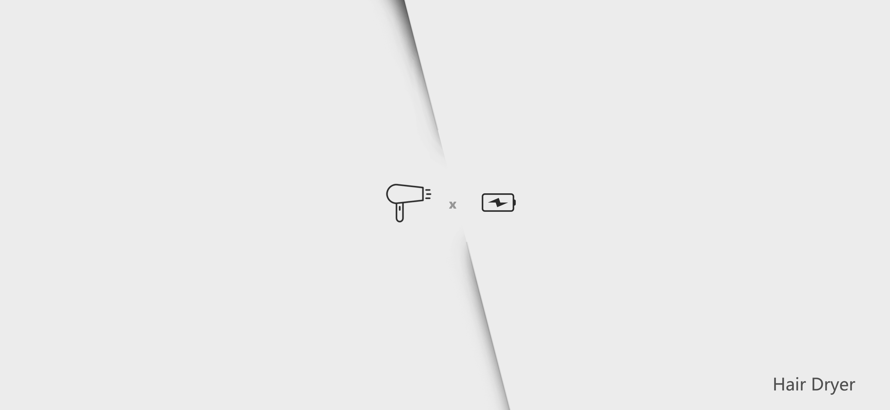 Small，hair drier，Simplicity，