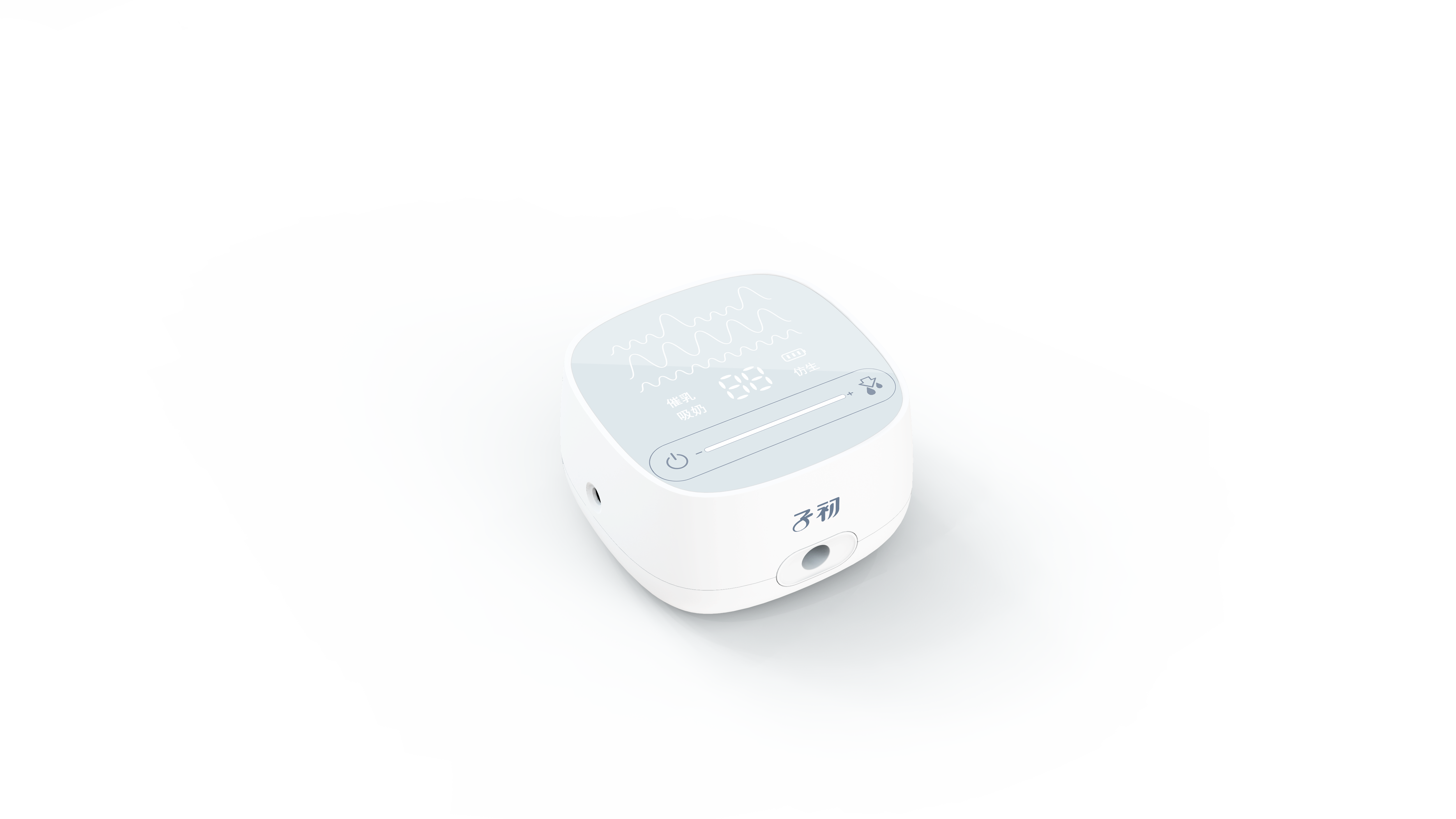 Breast pump, air pump, mother and baby products, milk bottle, silica gel, mother and baby，