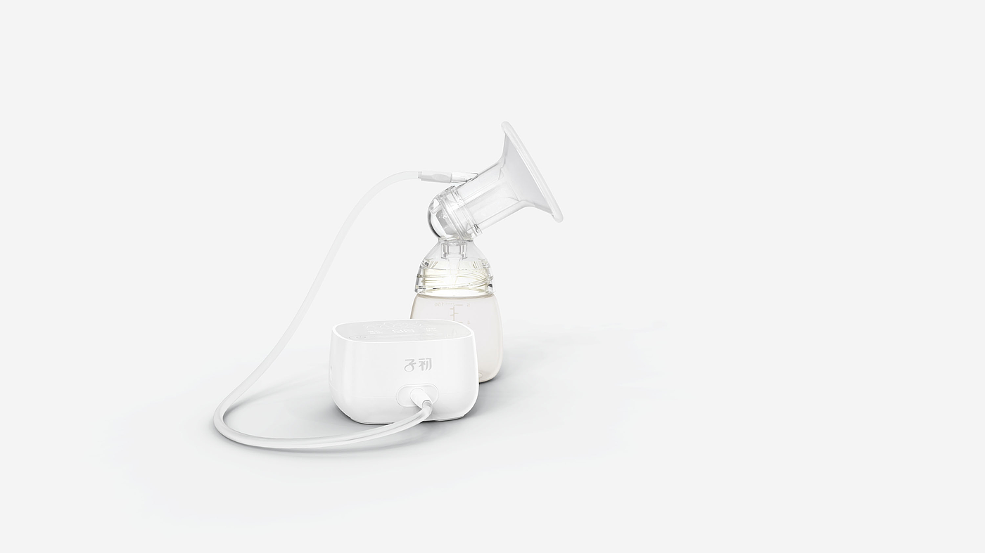 Breast pump, air pump, mother and baby products, milk bottle, silica gel, mother and baby，