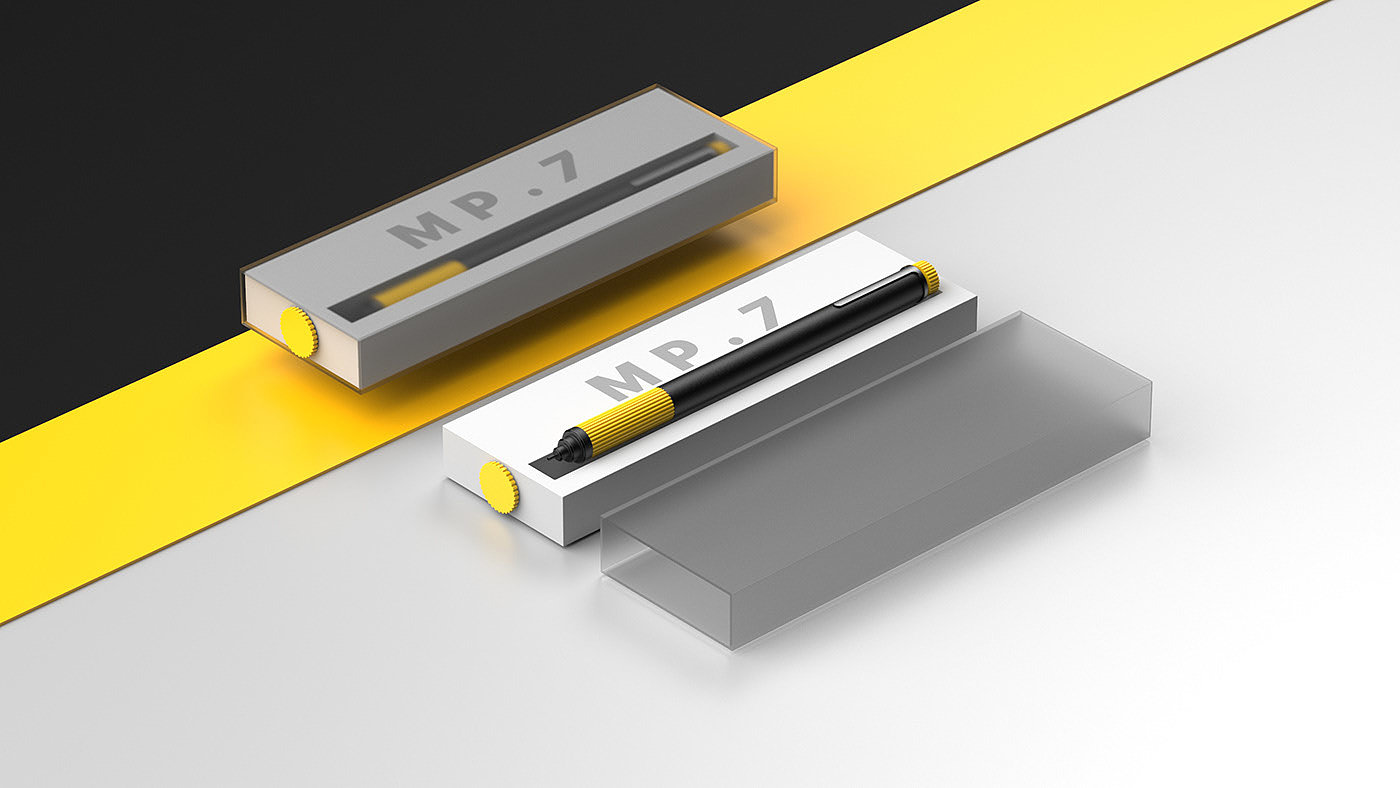 MP.7，mechanical pencil ，tool，product design，
