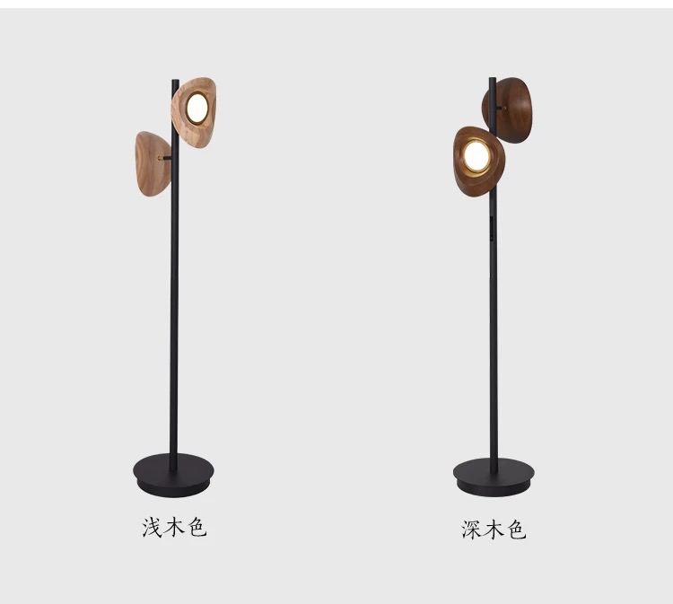 Original, new Chinese style, wooden, lamps, floor lamps，