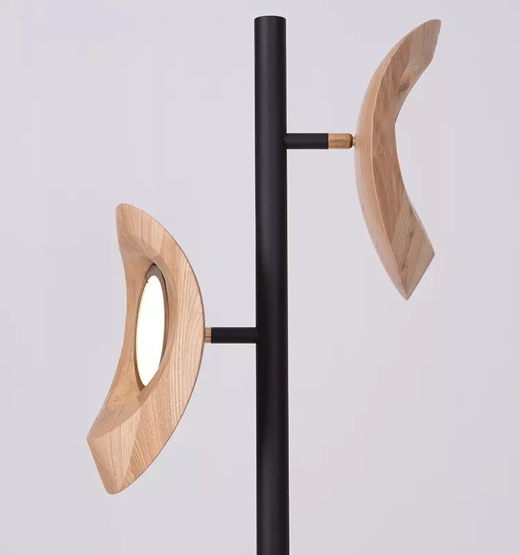 Original, new Chinese style, wooden, lamps, floor lamps，