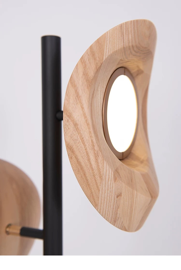 Original, new Chinese style, wooden, lamps, floor lamps，