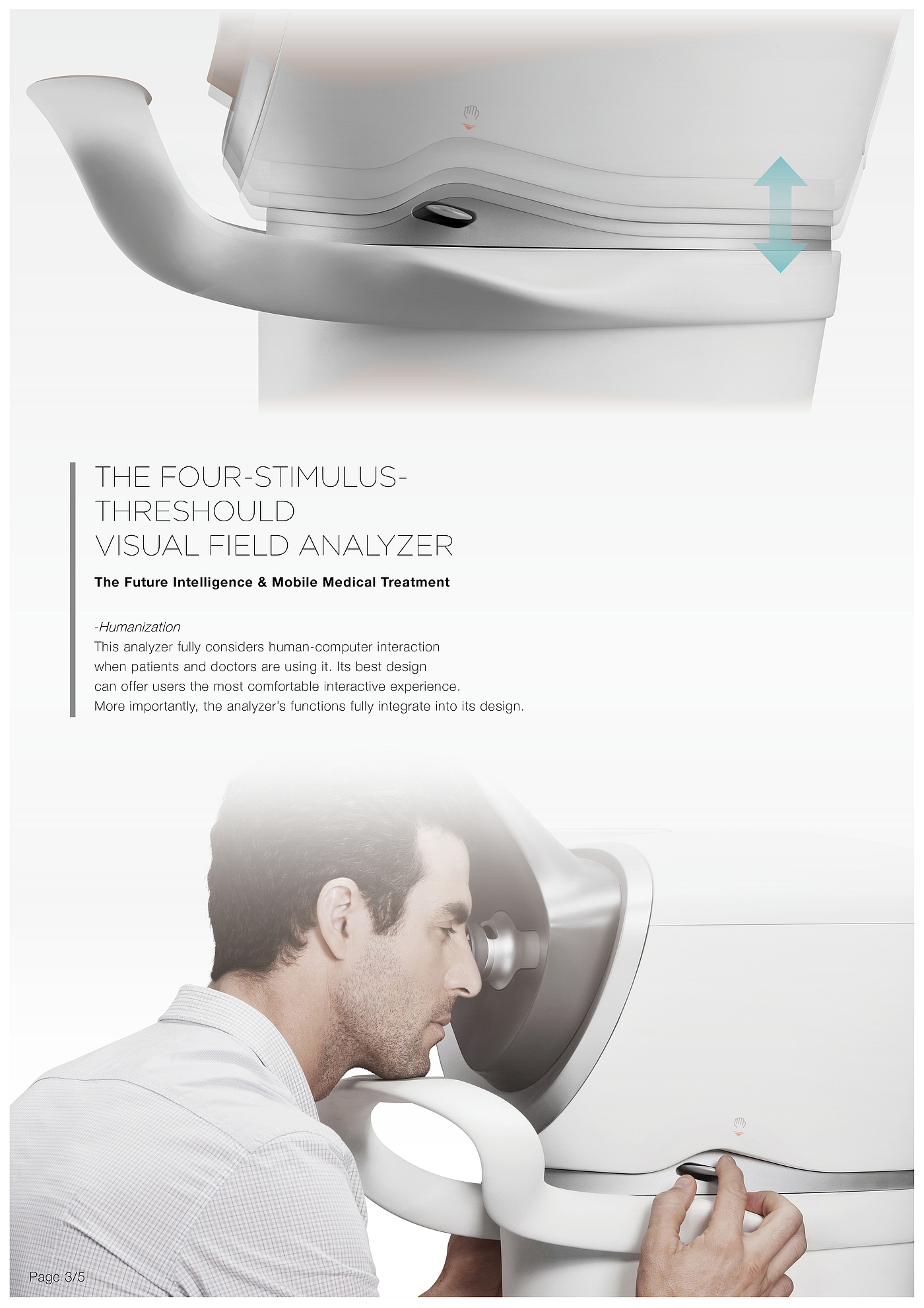 Four point threshold perimetry，
