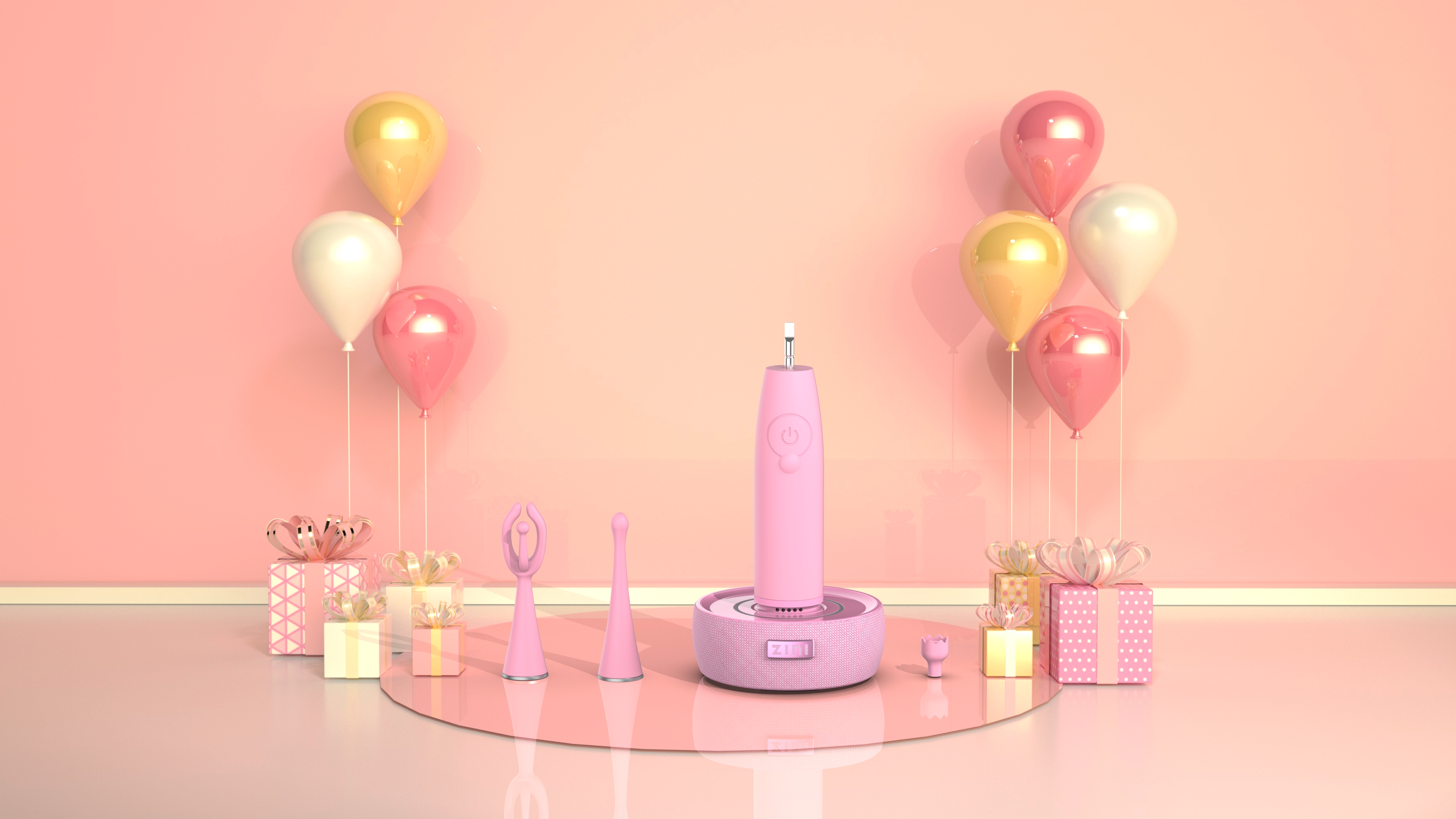 modeling，Render，