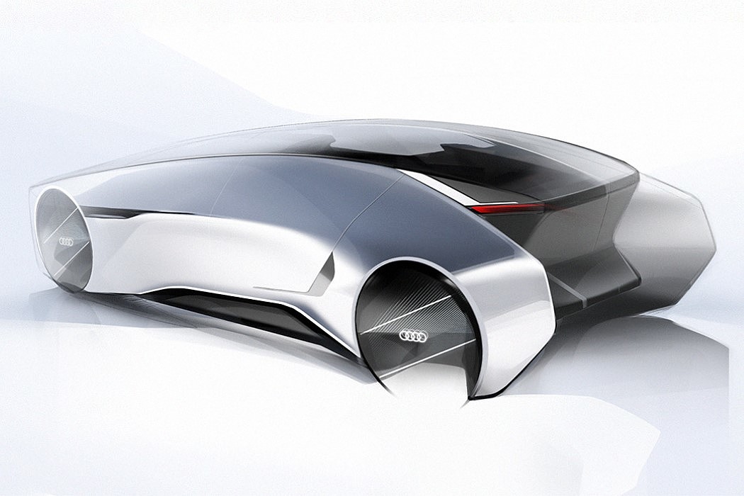 Automatic driving，aerodynamics，streamline，audi，Automobile design，