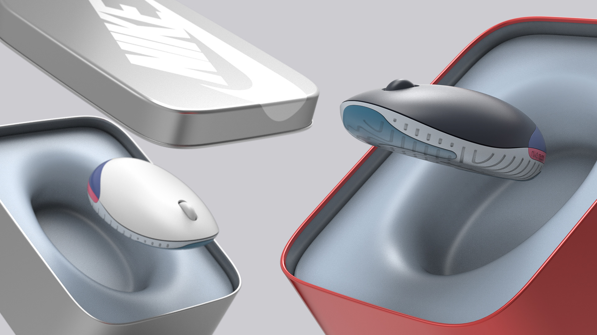 nike，mouse，conceptual design，black，Hyun Su Jang，