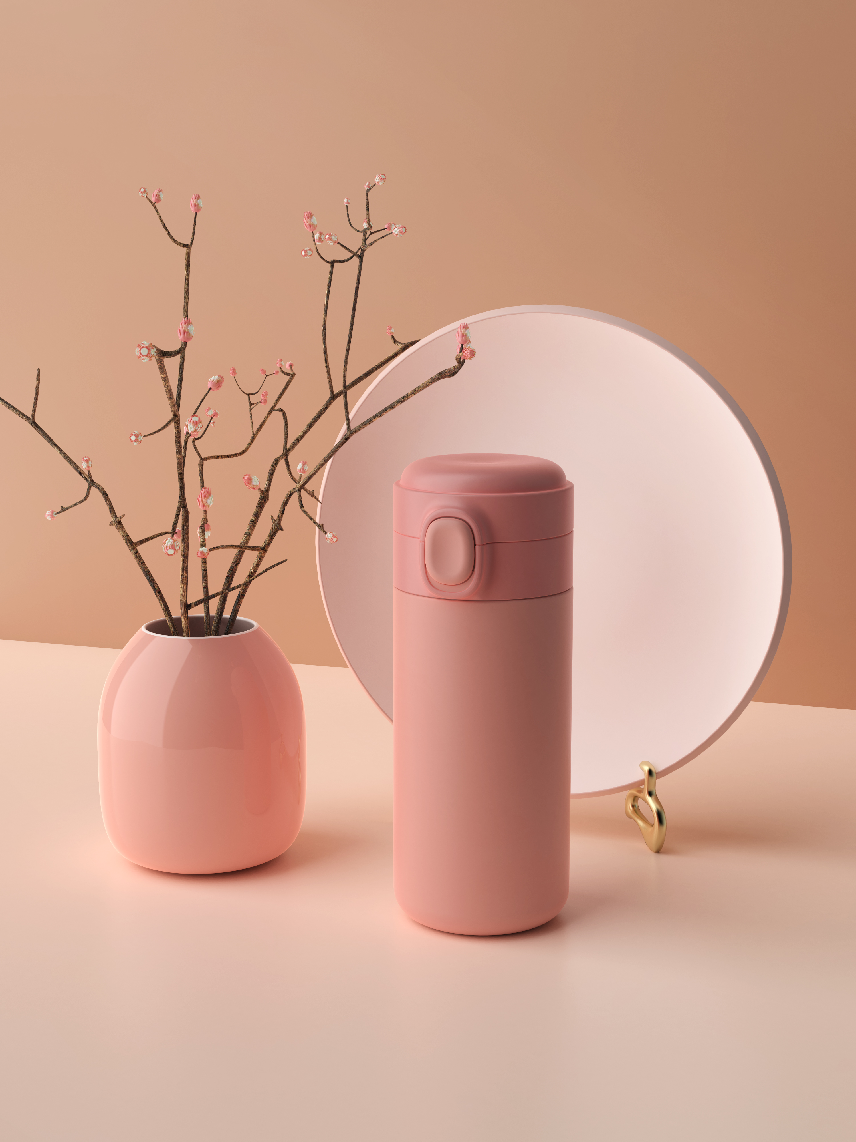 vacuum cup，glass，peas，