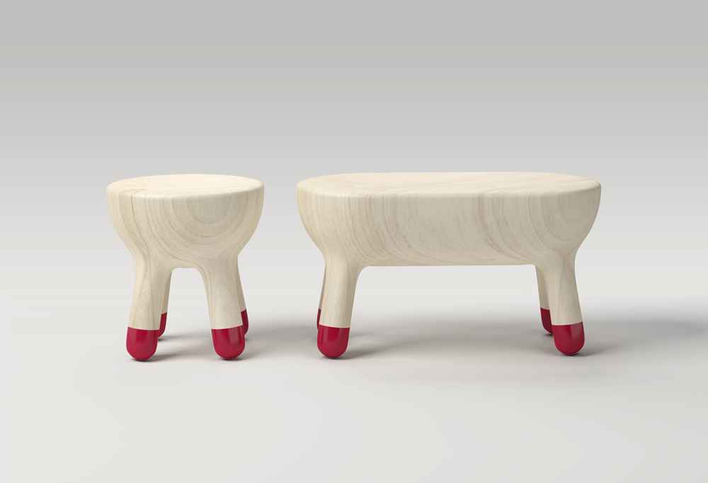 cow，Design，mammal，stool，furniture，