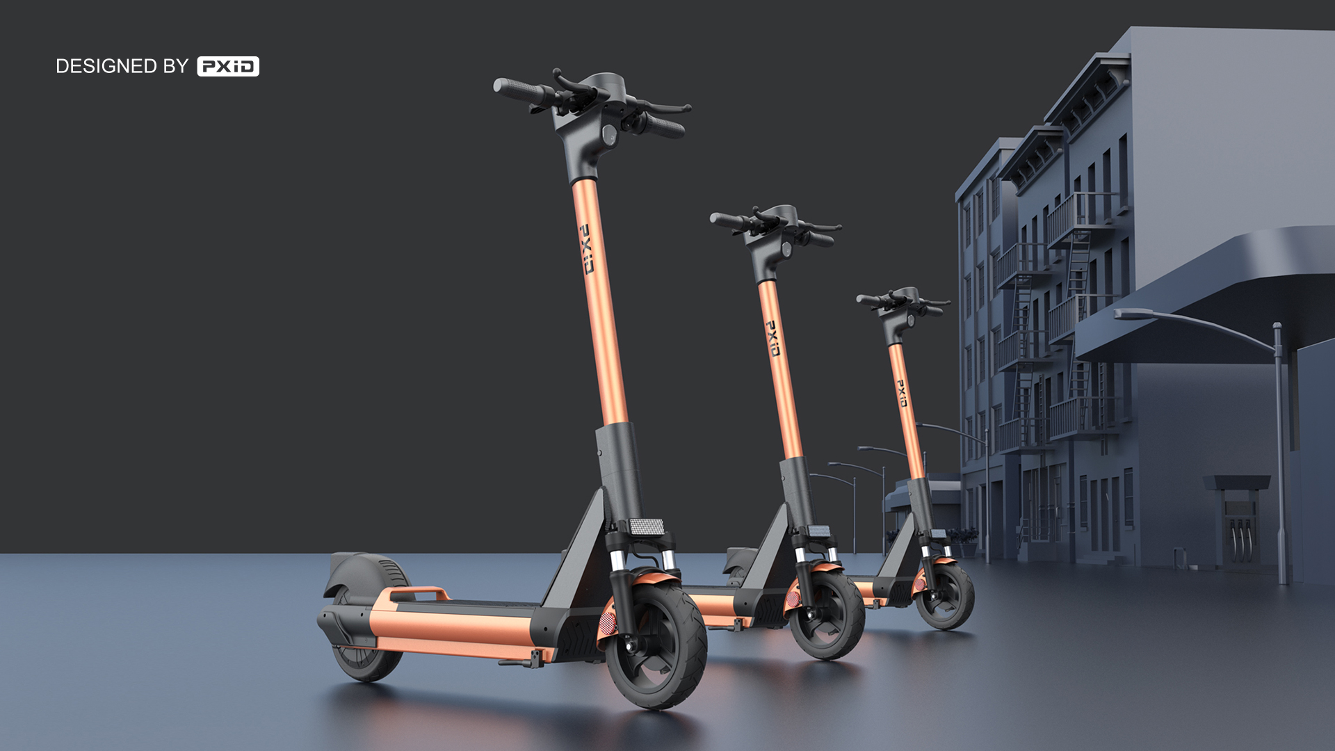 Design of electric scooter，Scooter design，Electric vehicle design，Design of transportation tools，