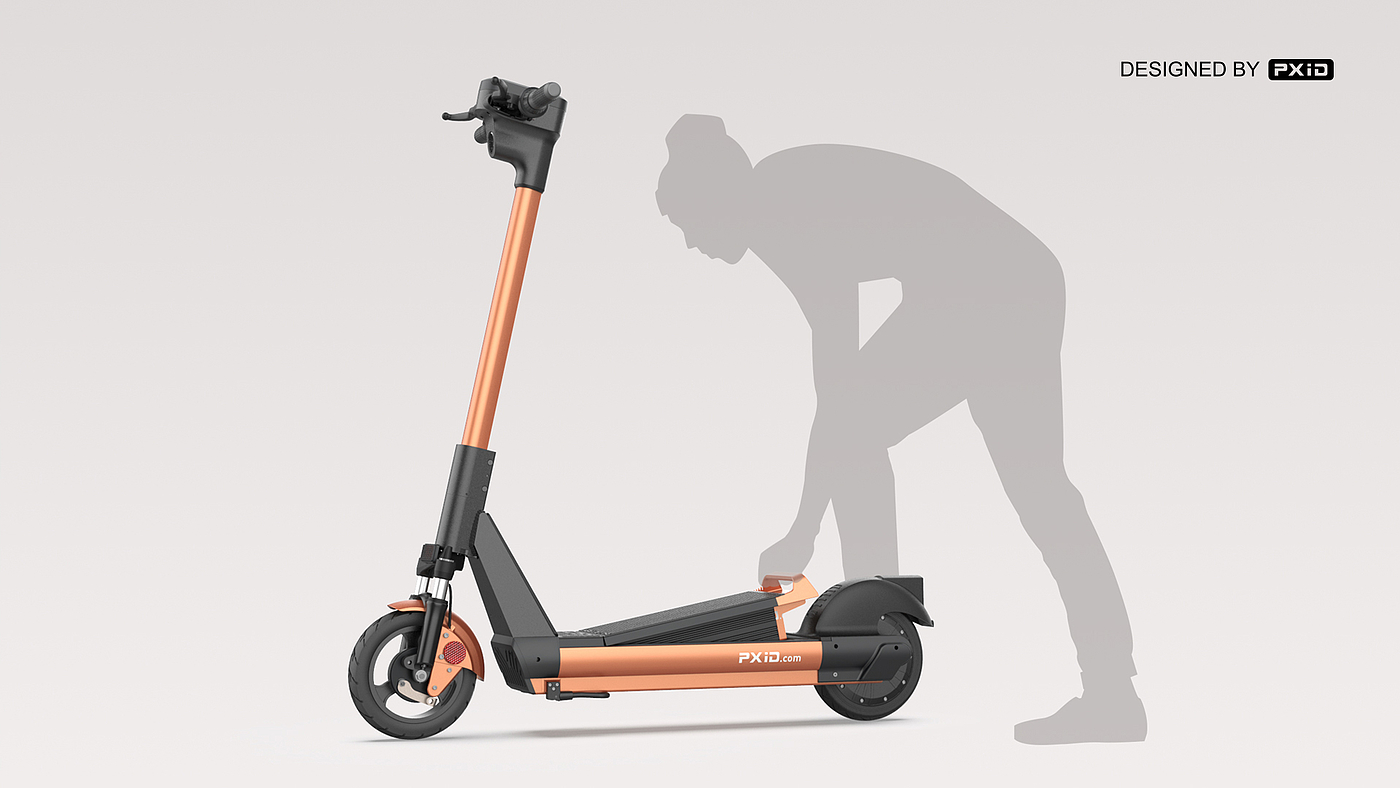 Design of electric scooter，Scooter design，Electric vehicle design，Design of transportation tools，