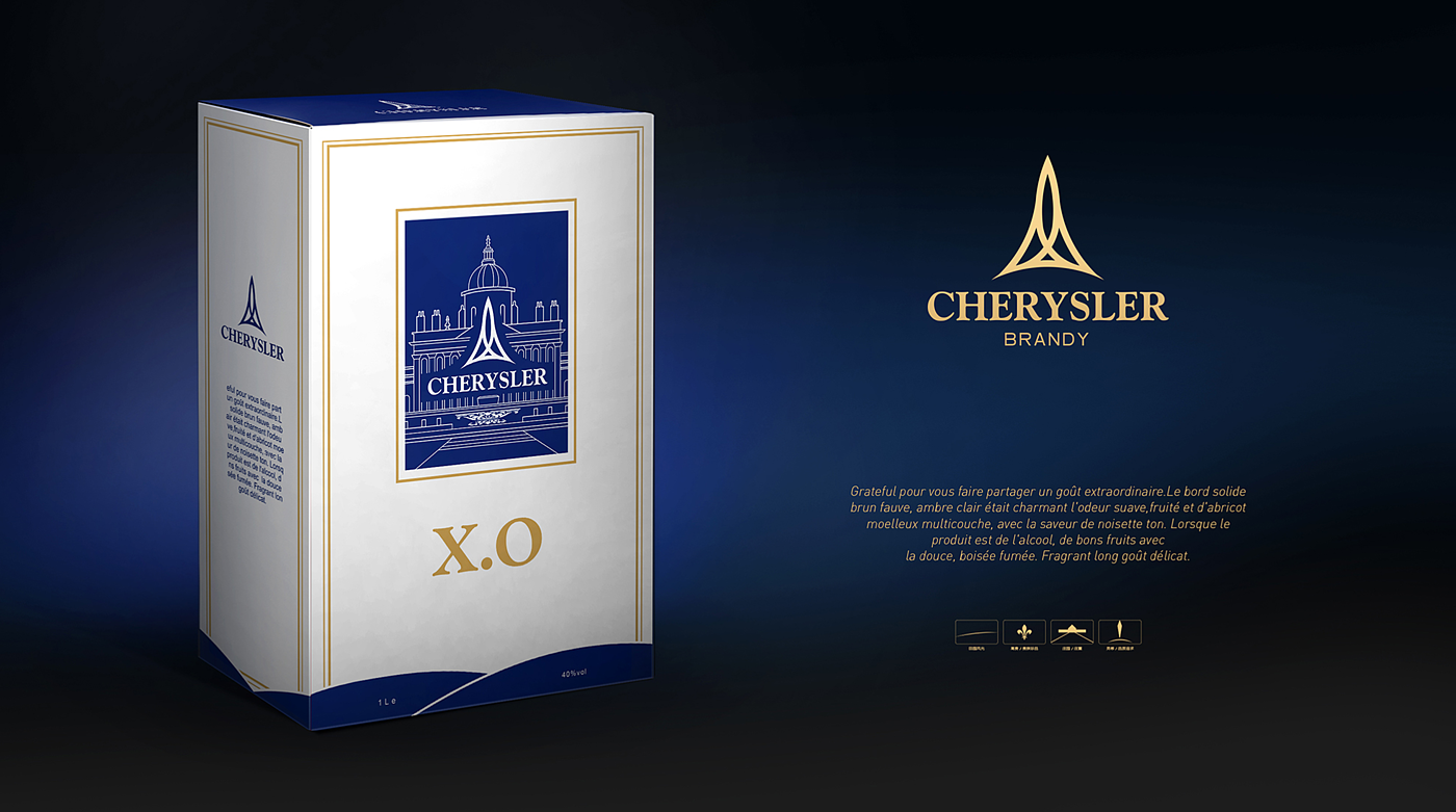 Packaging design of foreign wine，Foreign wine brand design，Bottle industrial design，