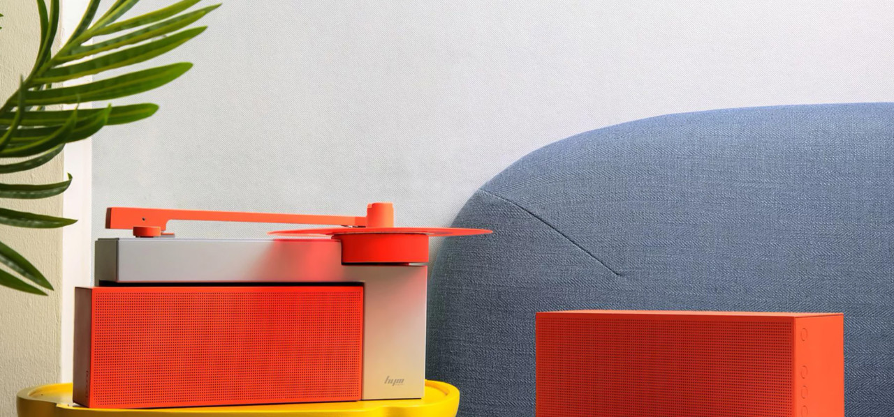 Portable，Bluetooth Speaker ，Double turntable，Duo，Wireless intelligence，