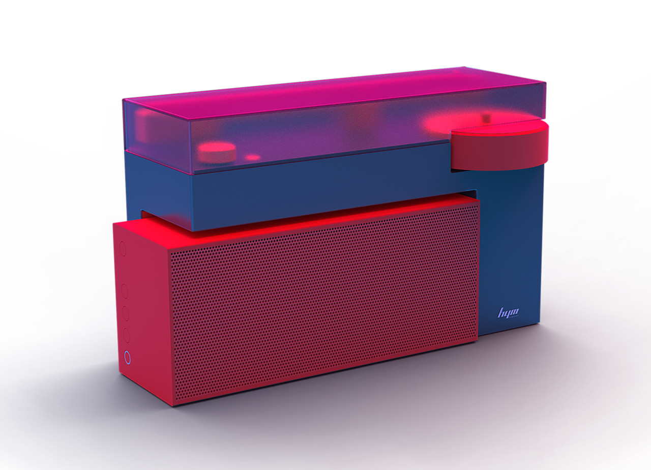 Portable，Bluetooth Speaker ，Double turntable，Duo，Wireless intelligence，