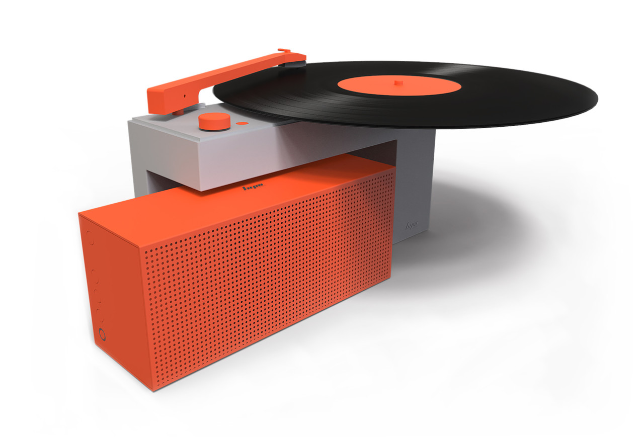 Portable，Bluetooth Speaker ，Double turntable，Duo，Wireless intelligence，