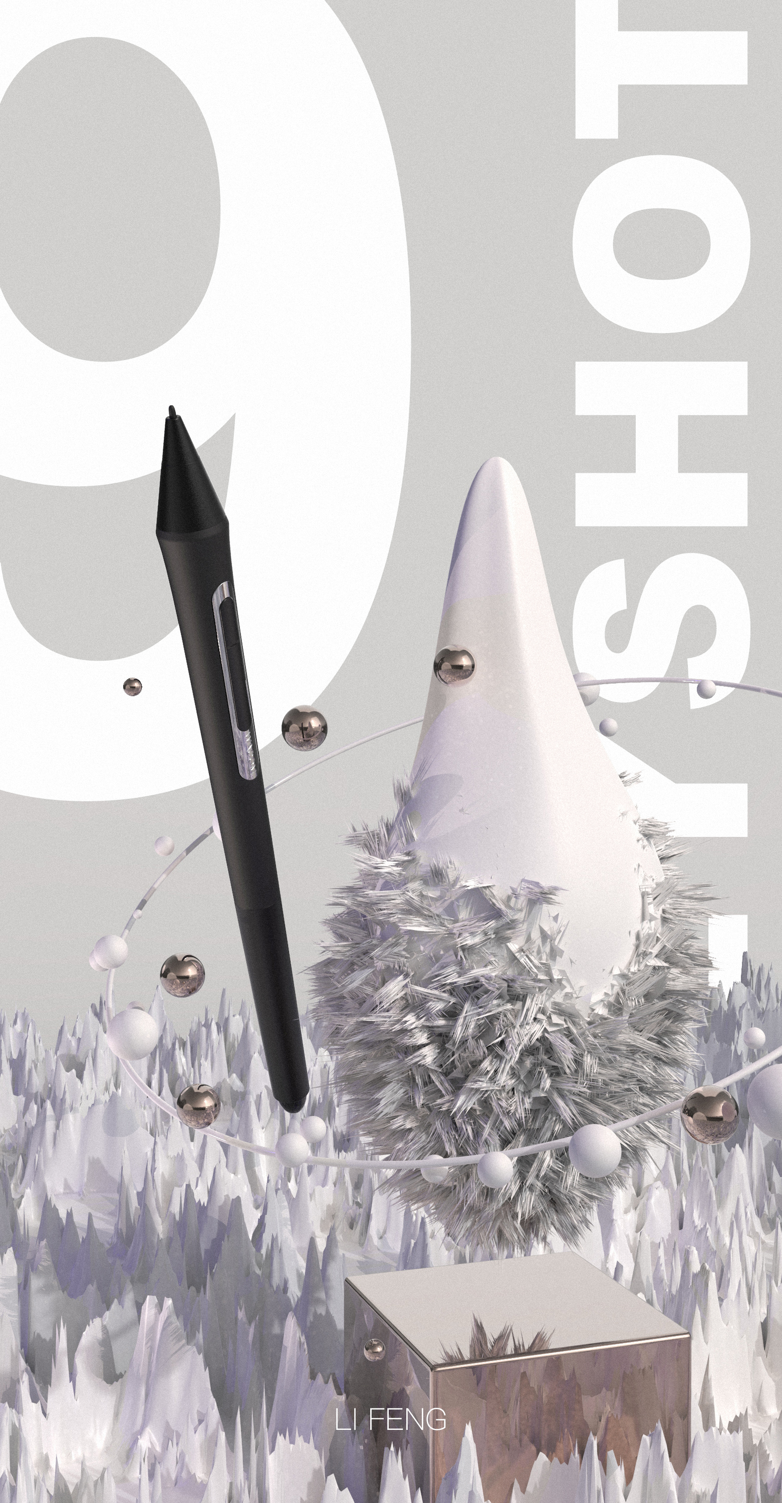 keyshot，Render，rhinoceros，Hand drawn pen，