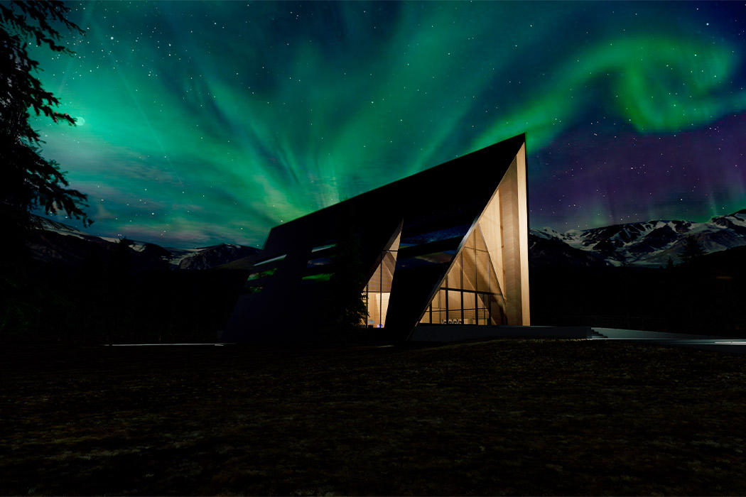 power station，clean energy，Aurora powerhouse，aurora，