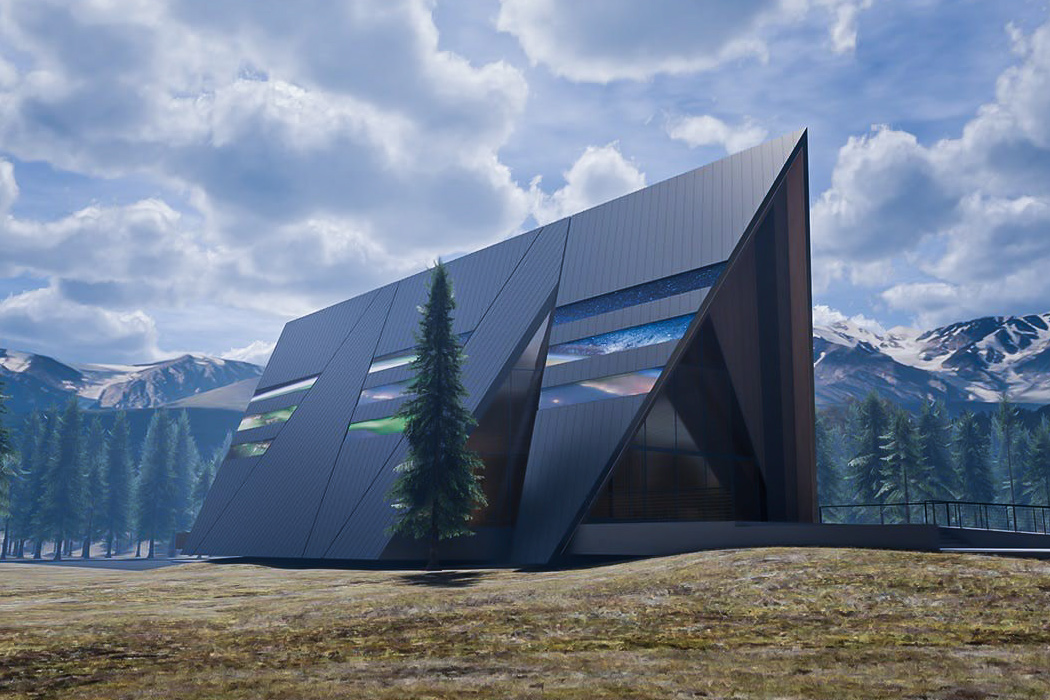 power station，clean energy，Aurora powerhouse，aurora，