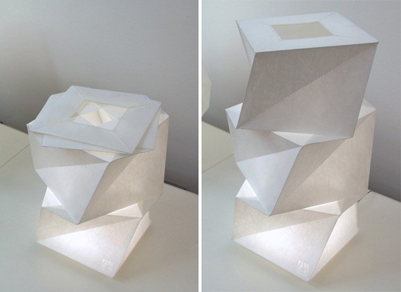 lamps and lanterns，a chandelier，diy，originality，fold，