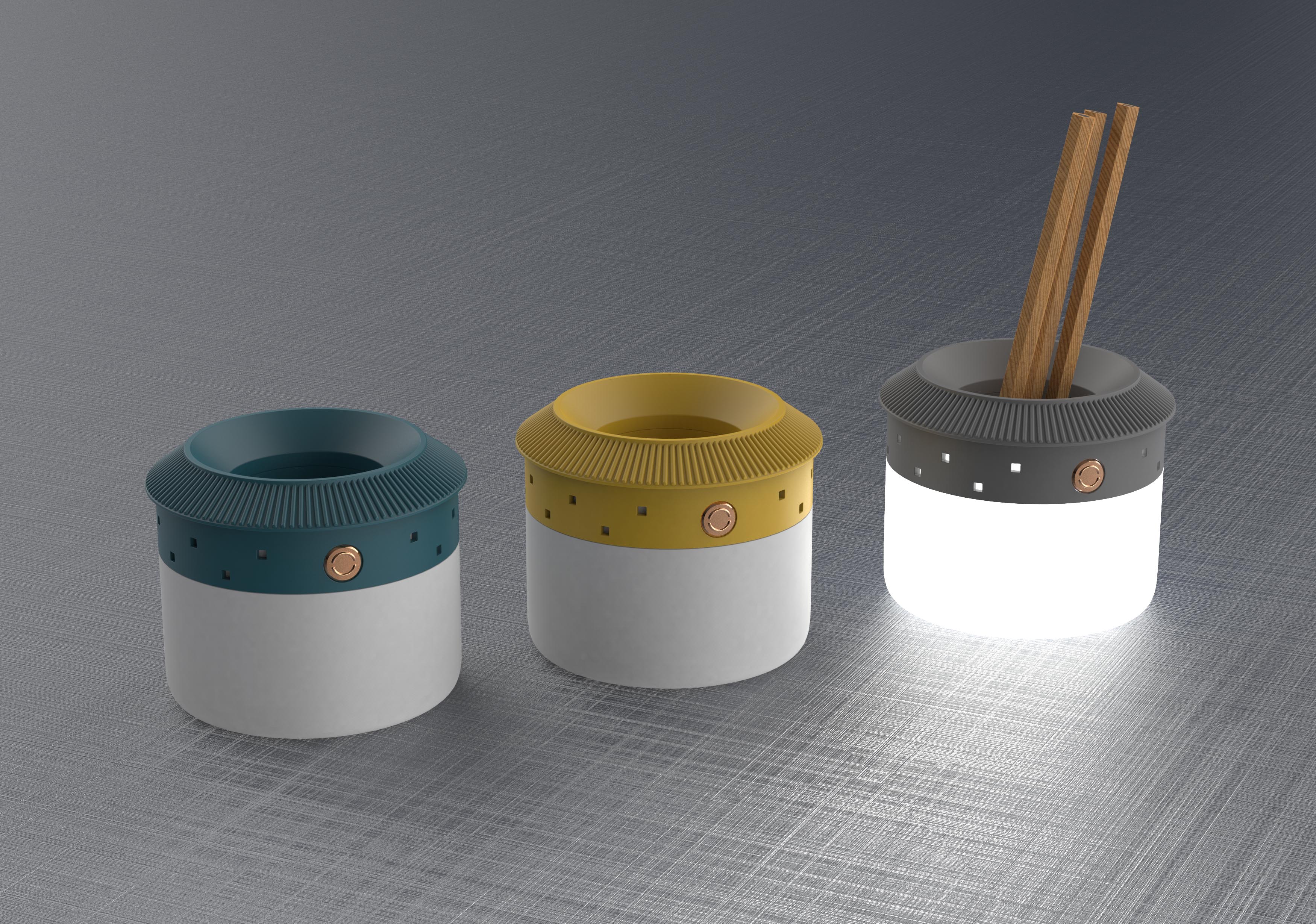 pen container，Night light，contact，Tulou，Cultural creation，