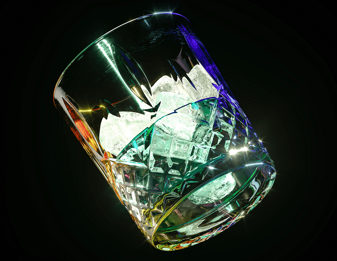 Champagne glass，bitter cups，CHAMPAGNE PAPI，Focus rendering，