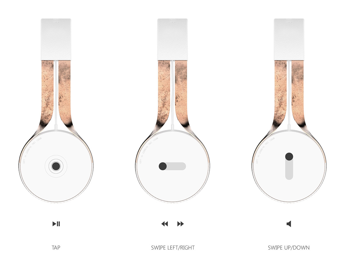 headset，Imitation old，Bronze，Craft earphone，