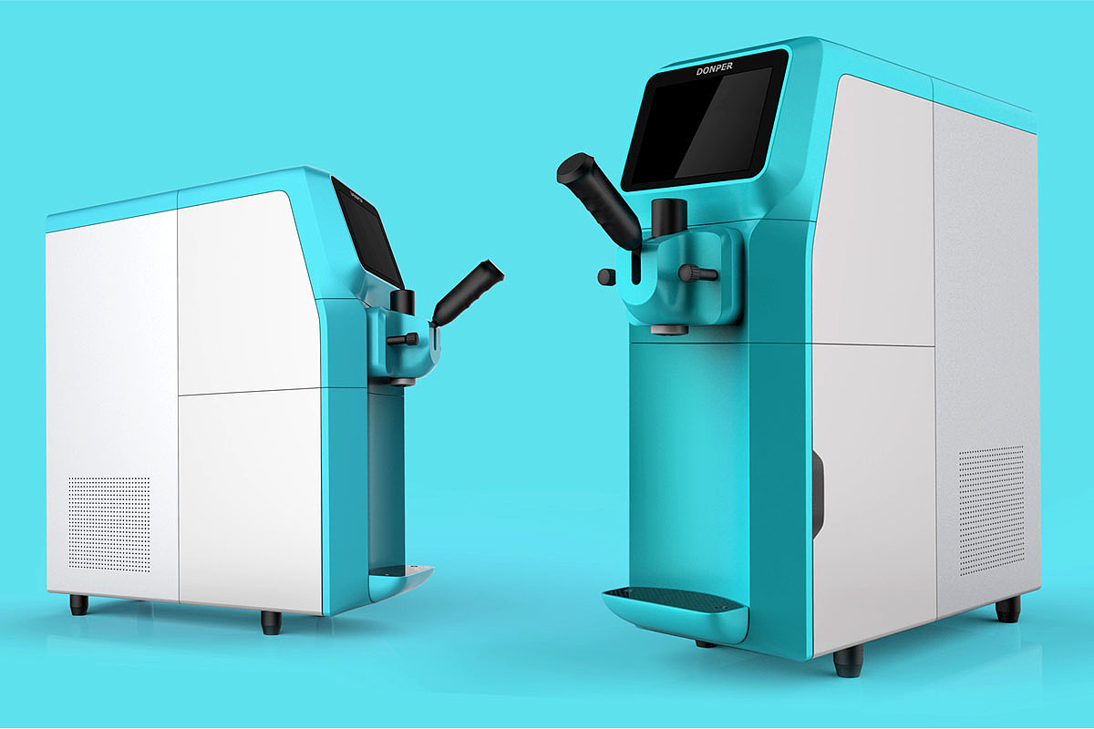 product design，Ice cream machine design，Product development，industrial design，Hot and dry noodles for design，new product development ，Appearance design，Modeling design，