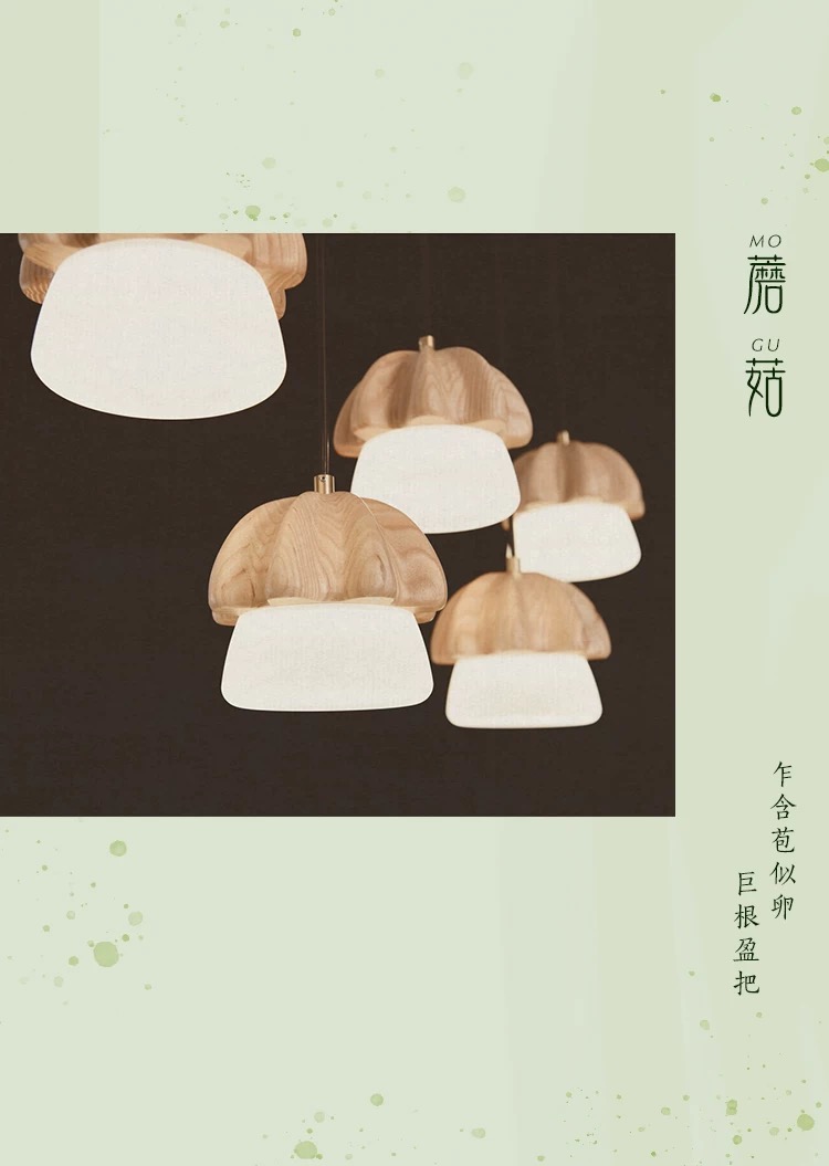 Lamps, original, wooden, chandelier，