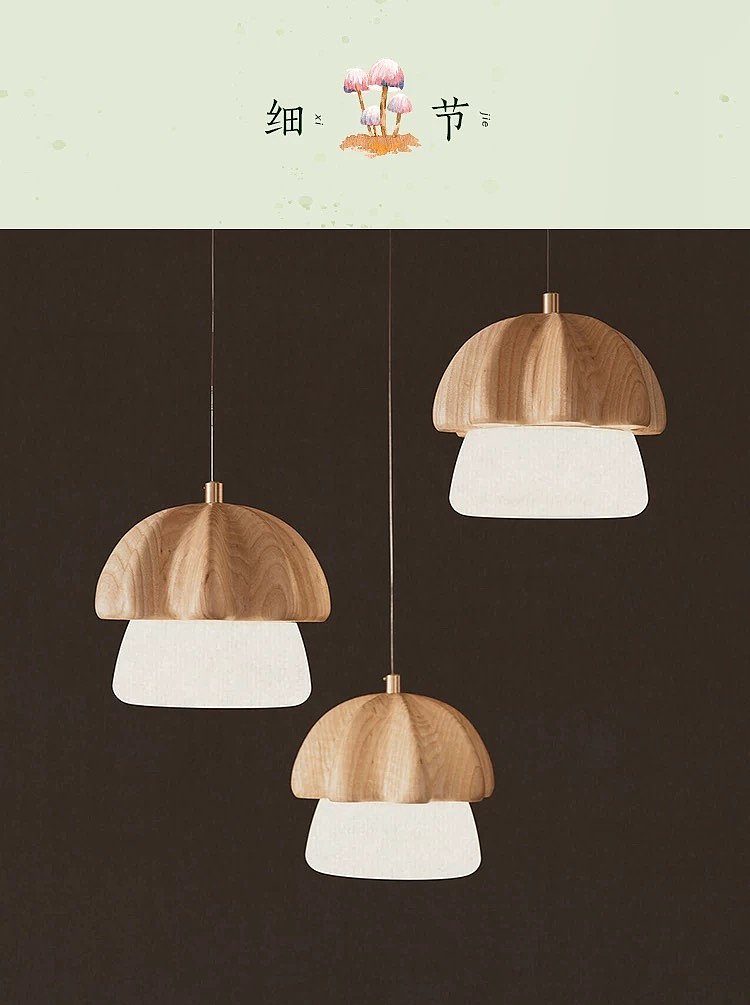 Lamps, original, wooden, chandelier，