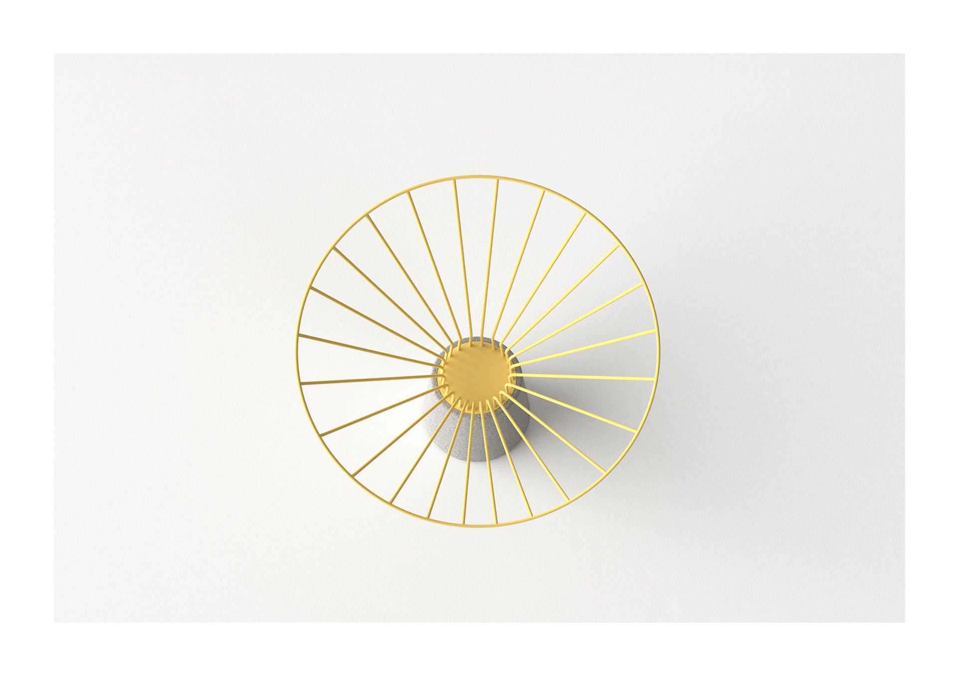 Reo Chair，chair，yellow，furniture，