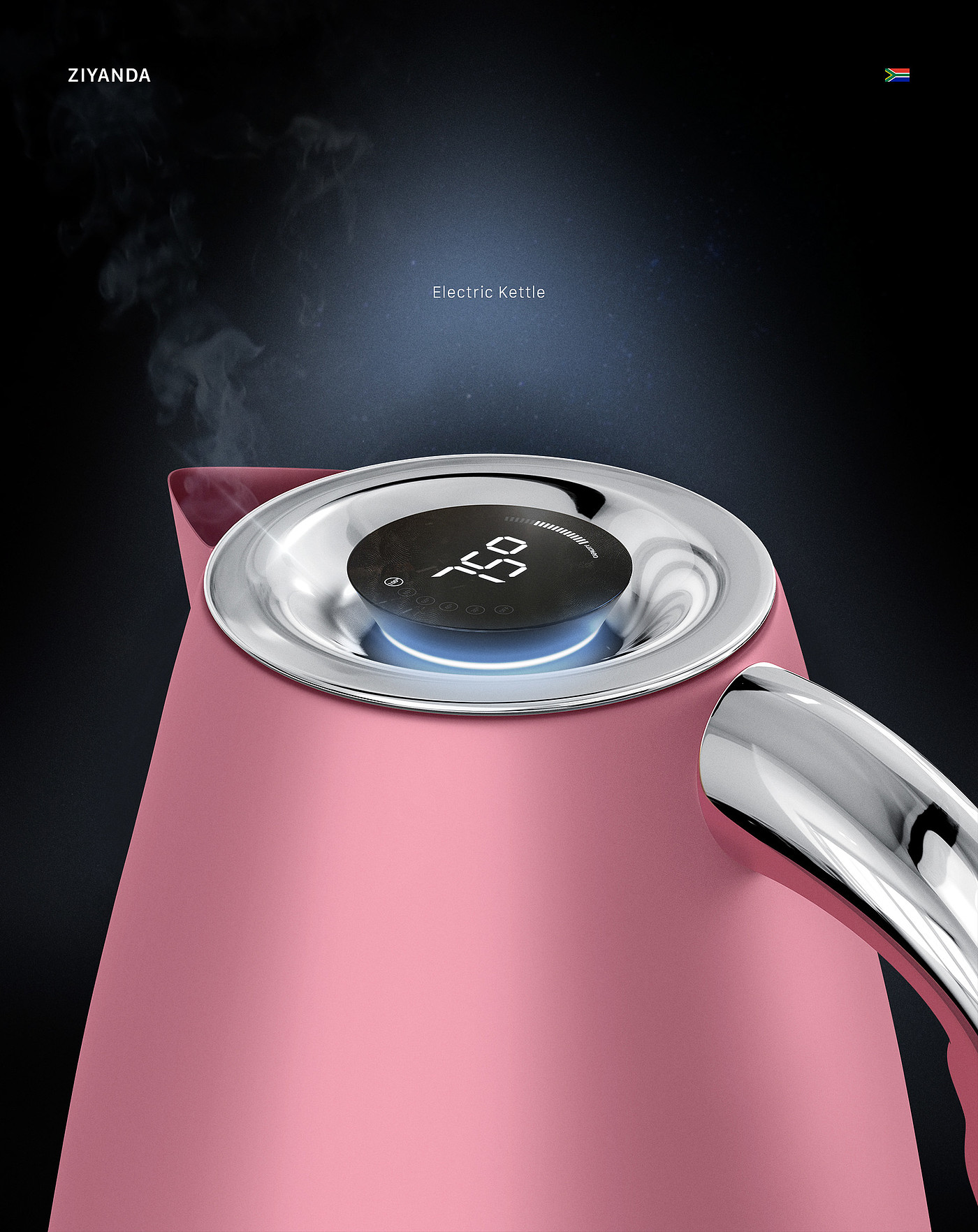 Electric kettle，Ziyanda Kettle，extravagant，Streamline，