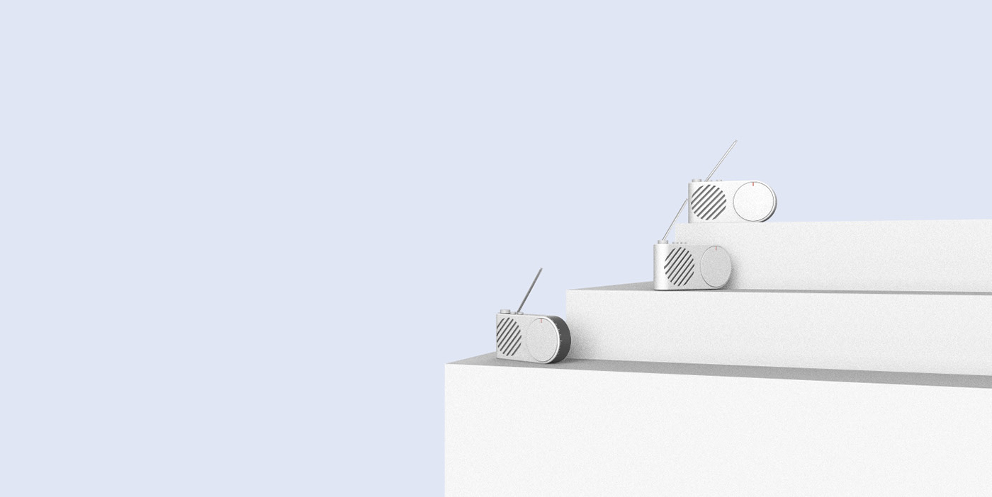 radio，Simplicity，D;O，circular，interactive，