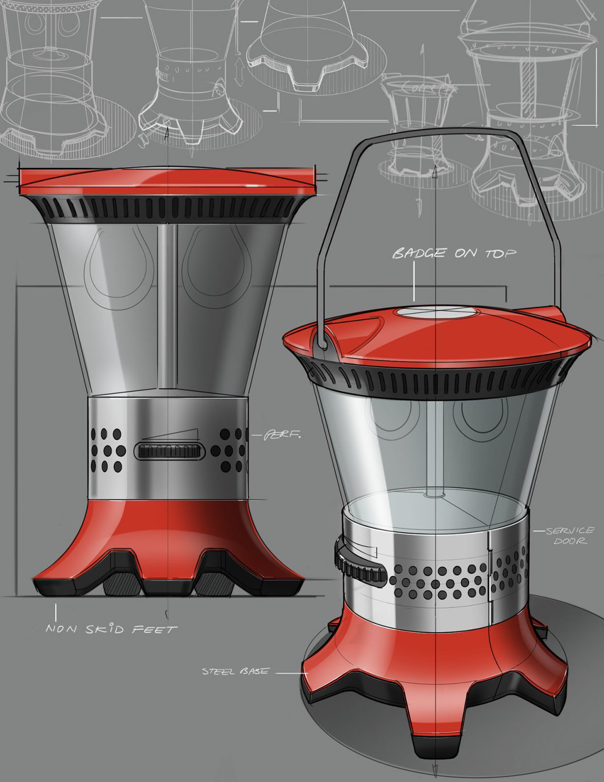 Reprint，industrial design，product design，outdoors，lamps and lanterns，camp，