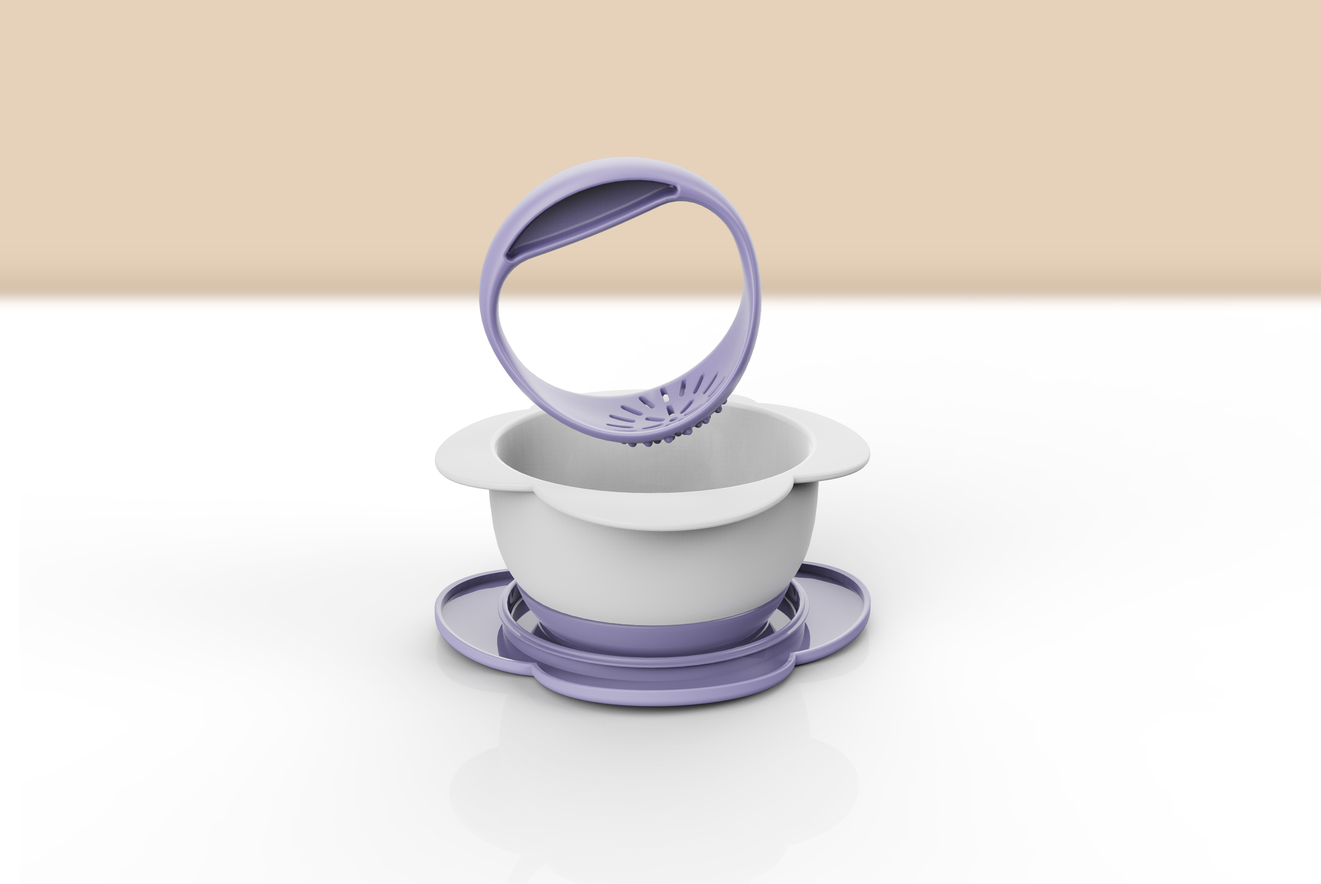 Children's grinding bowl，