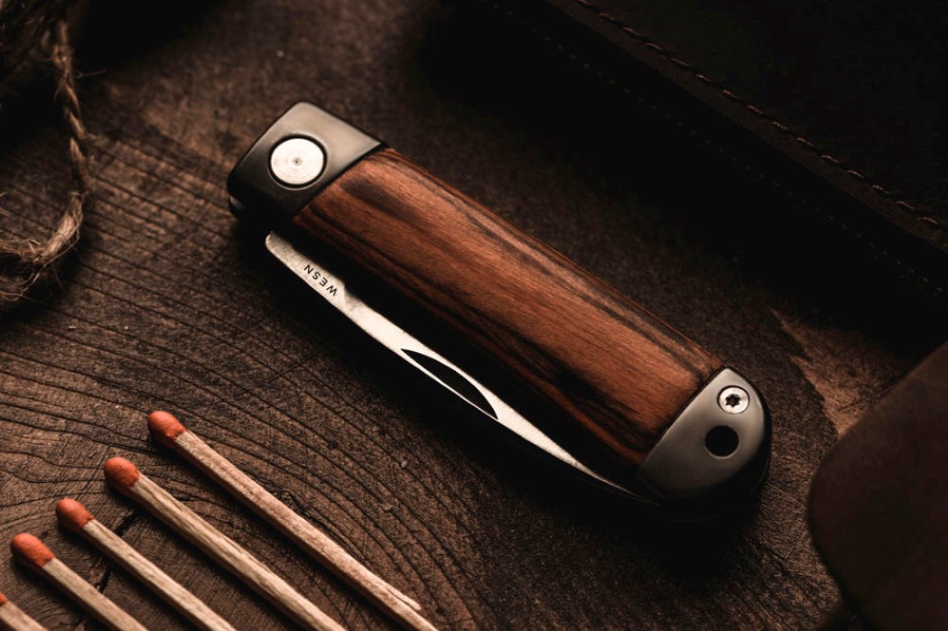 steel knife，Pocket knife，Portable，woodiness，