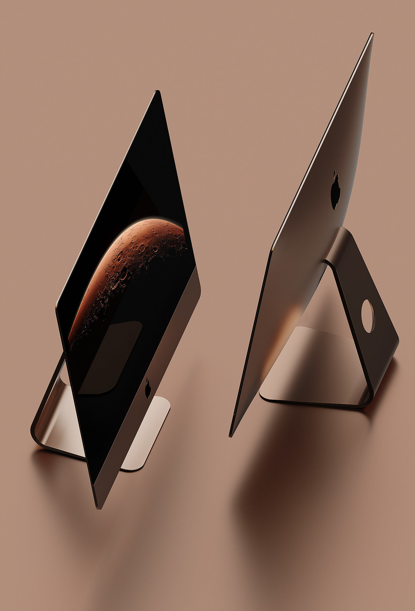 imac，macbook，Mac professional，golden，