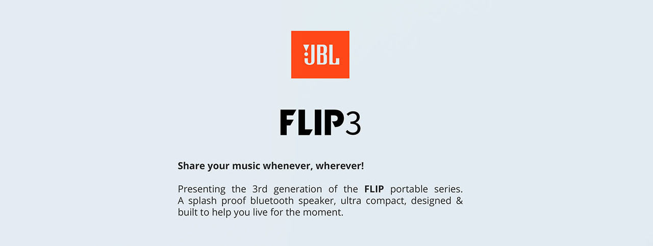 Jbl Flip3 让音乐随你而行 普象网