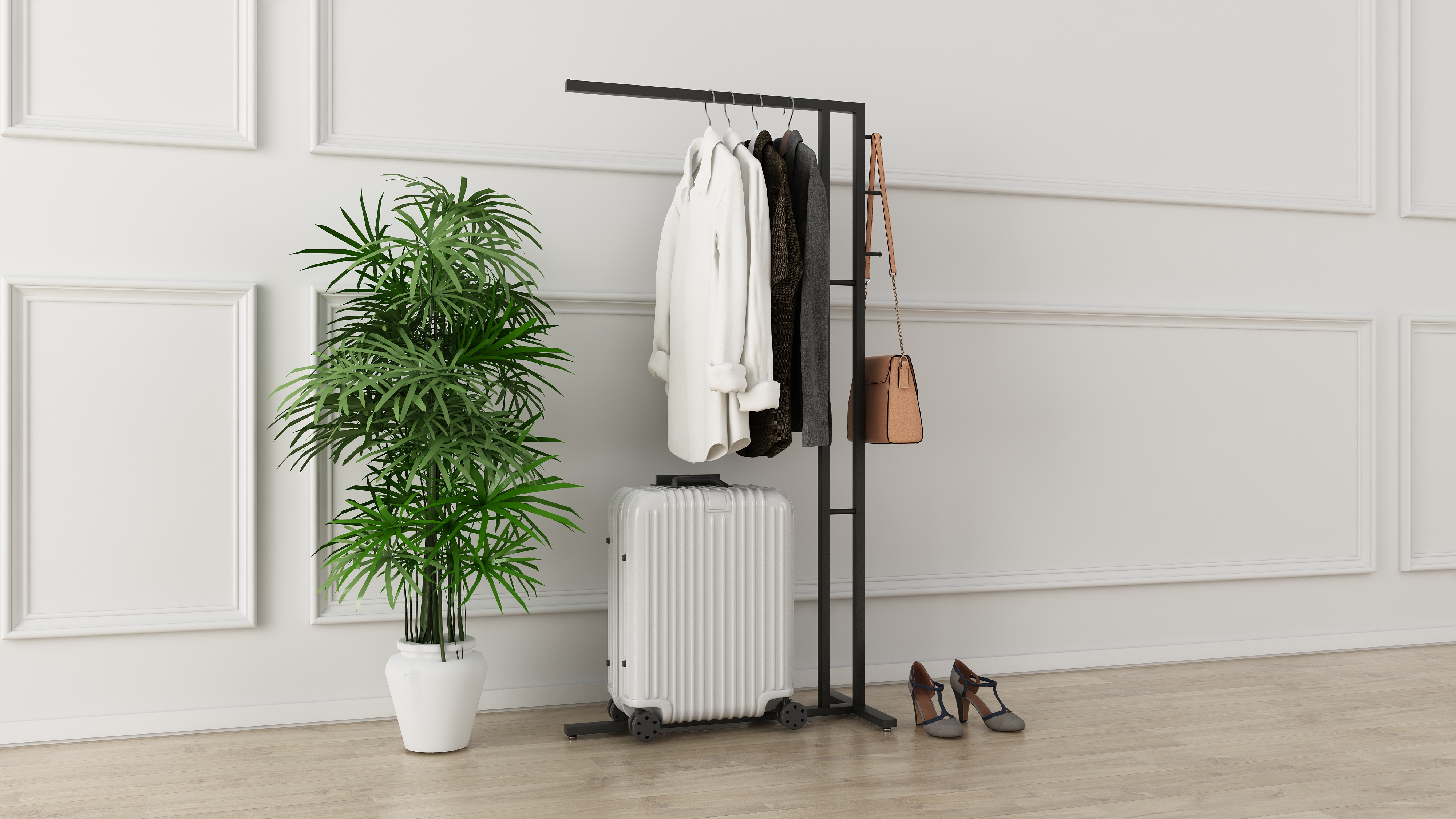 Northern Europe，Coat rack，Clothes hanger，