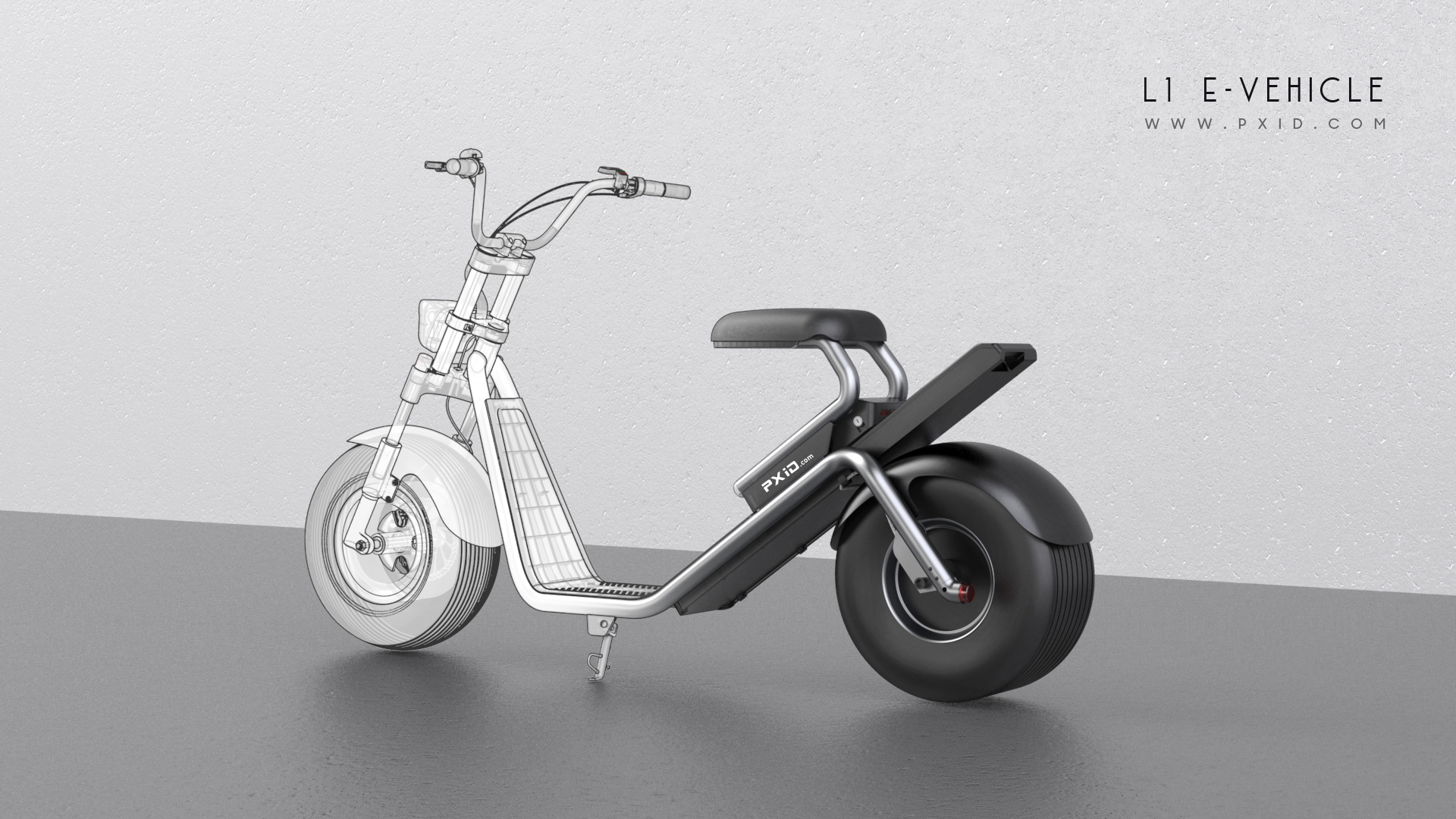 Electric vehicle design，Design of electric Harley car，Harley electric vehicle design，Design of transportation tools，