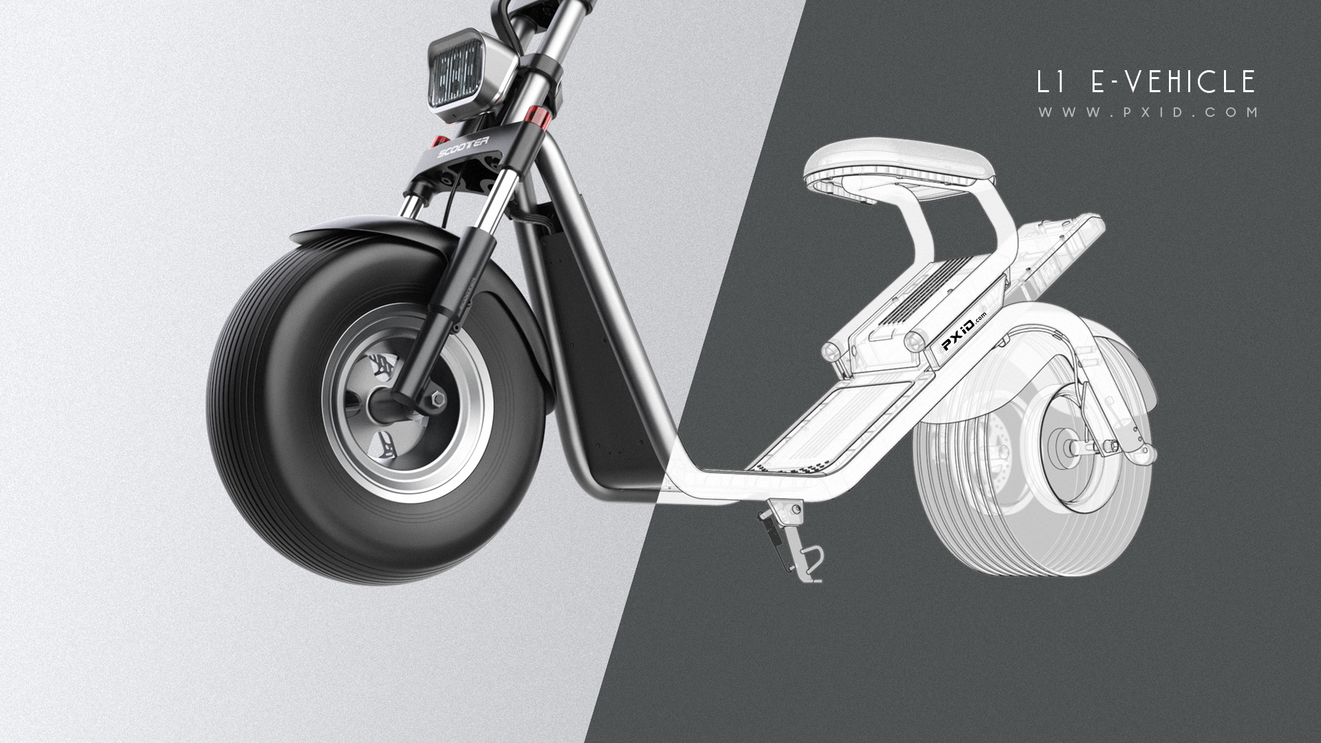 Electric vehicle design，Design of electric Harley car，Harley electric vehicle design，Design of transportation tools，