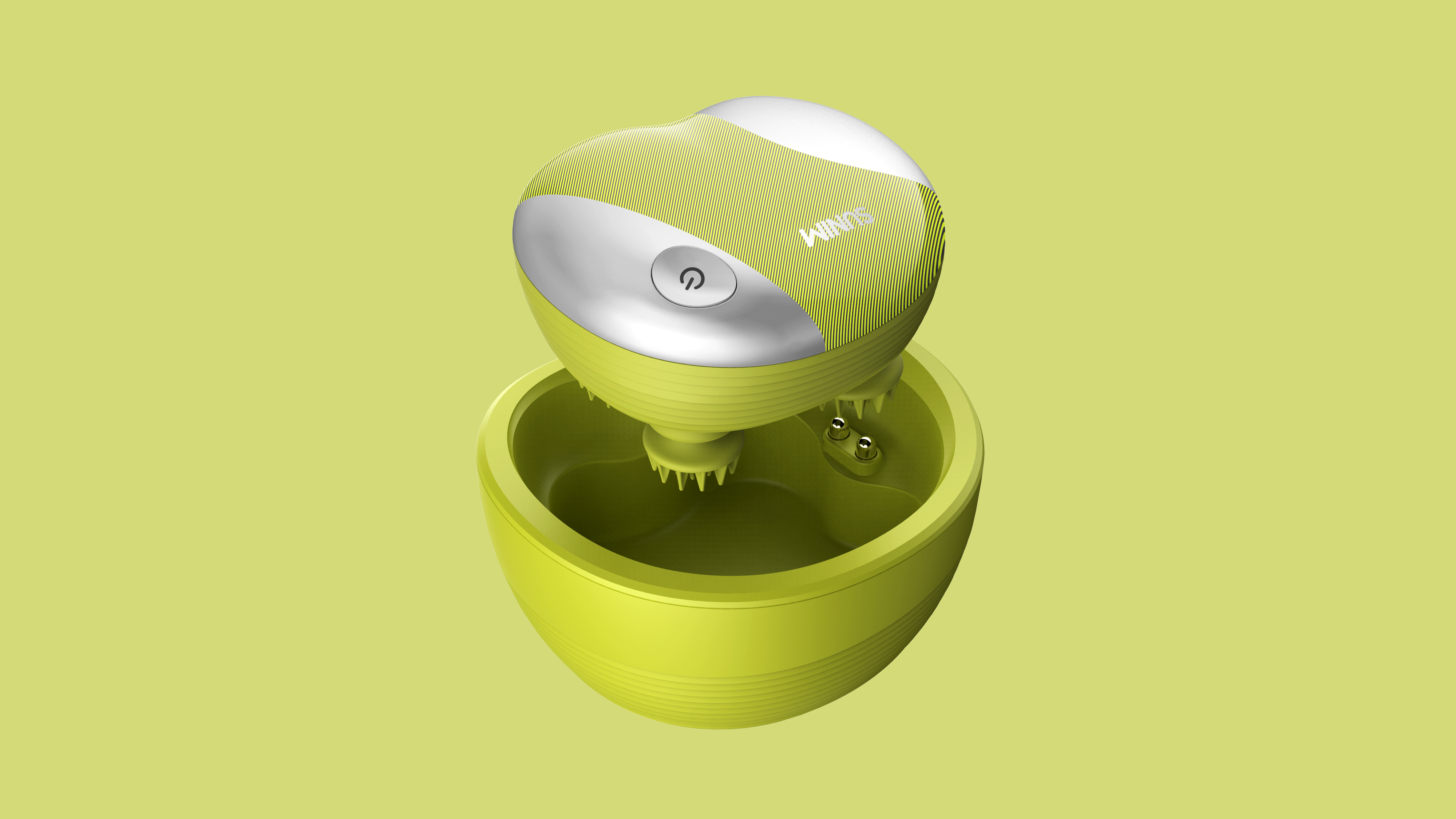 industrial design，product design，Sunrise impression，head，Massage apparatus，Head massage instrument，