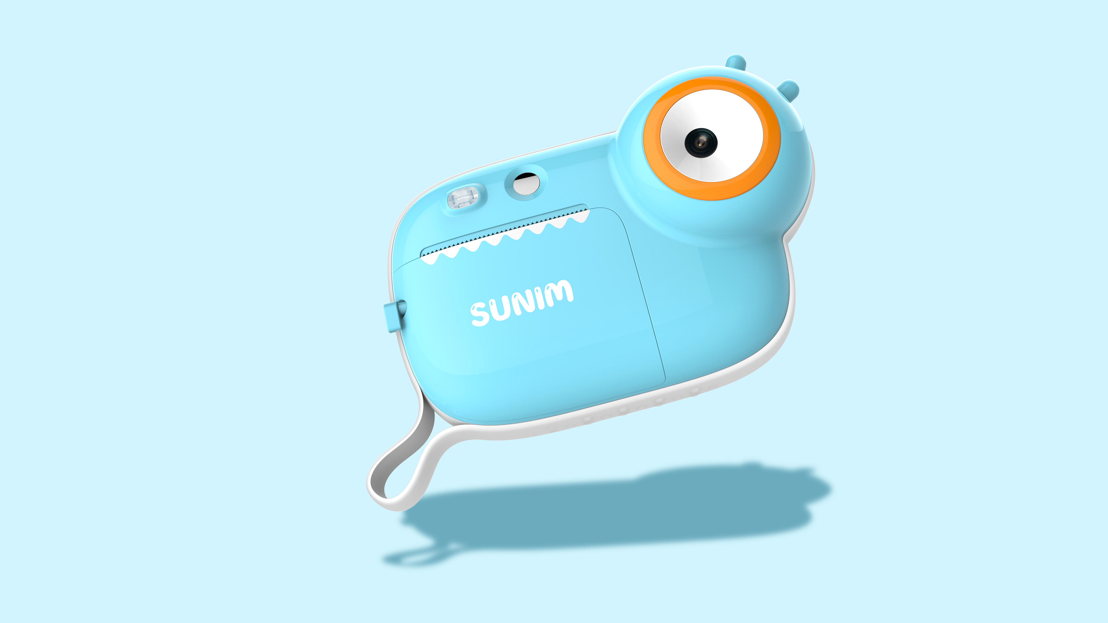 camera，children，Children's camera，product design，industrial design，Sunrise impression，Print camera，