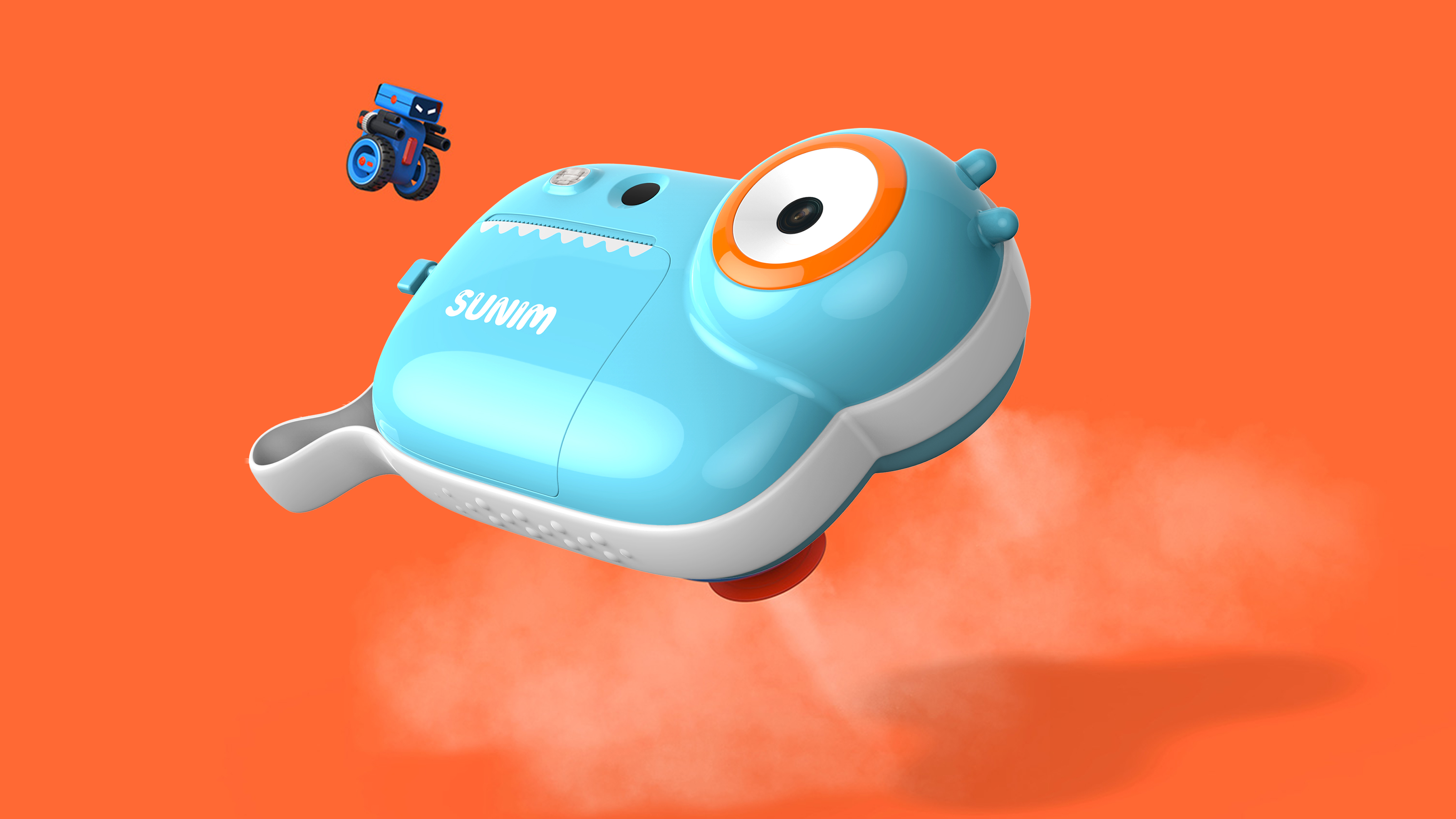 camera，children，Children's camera，product design，industrial design，Sunrise impression，Print camera，