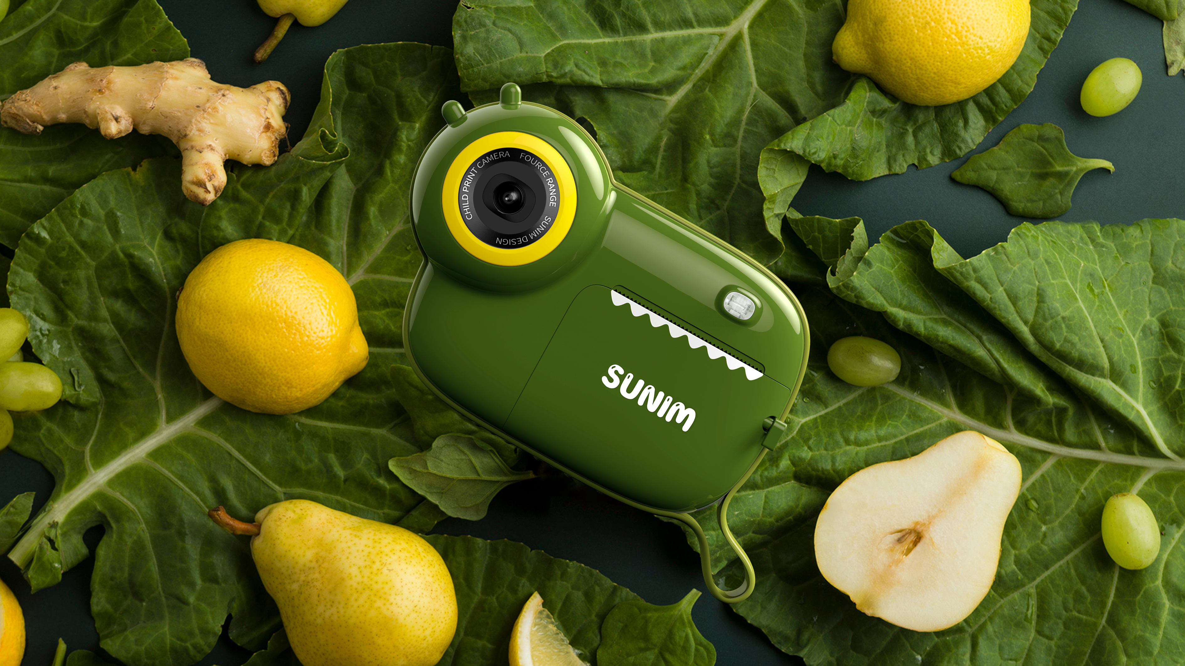 camera，children，Children's camera，product design，industrial design，Sunrise impression，Print camera，