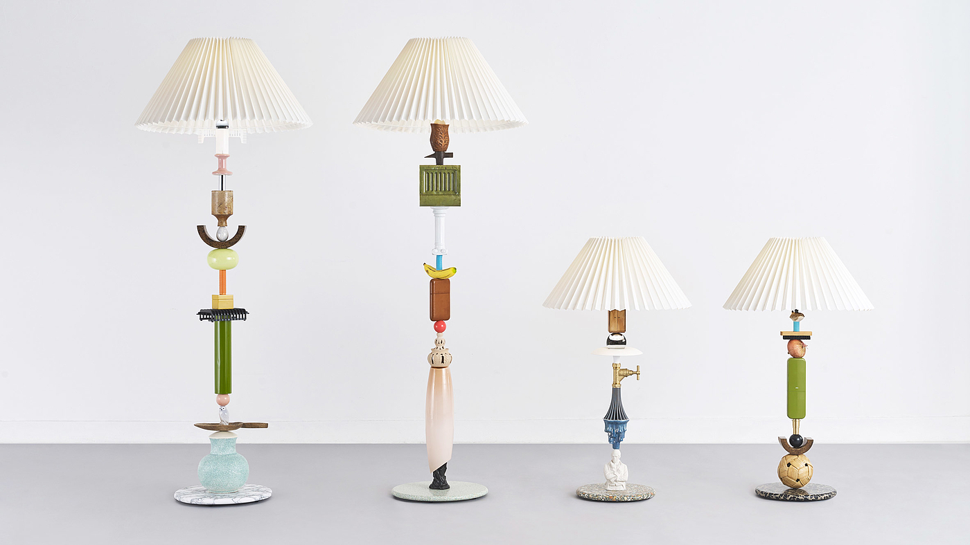 Kebab Lamps，灯具，创意设计，台灯，