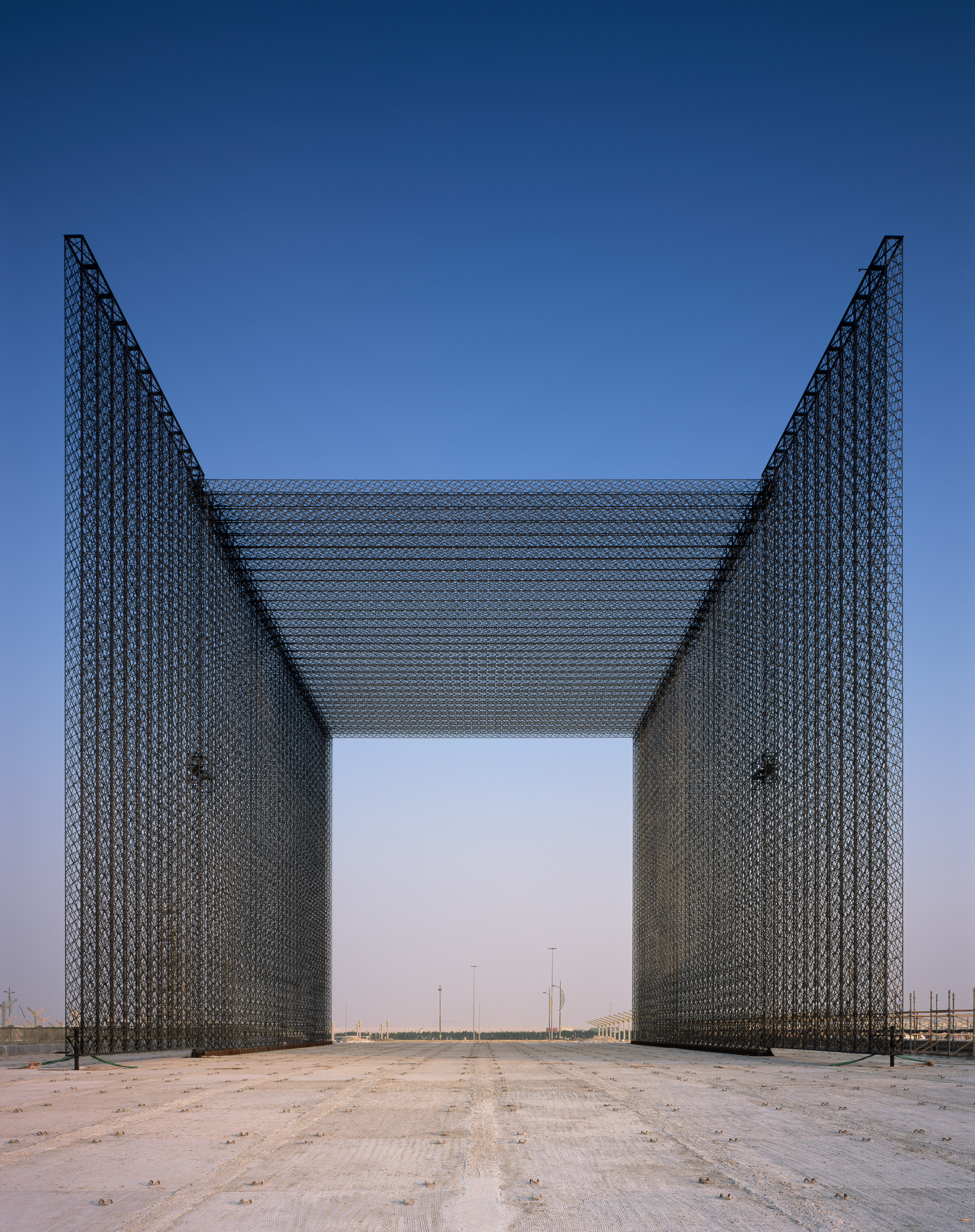 Architectural design，Expo entrance，Dubai，Asif Khan，